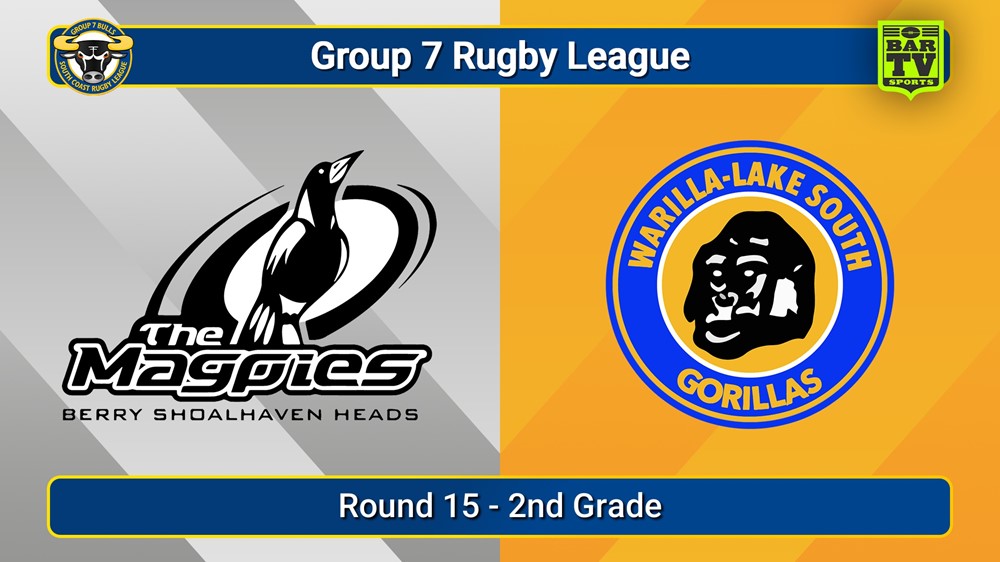 250802-video-South Coast Round 15 - 2nd Grade - Berry-Shoalhaven Heads v Warilla-Lake South Slate Image