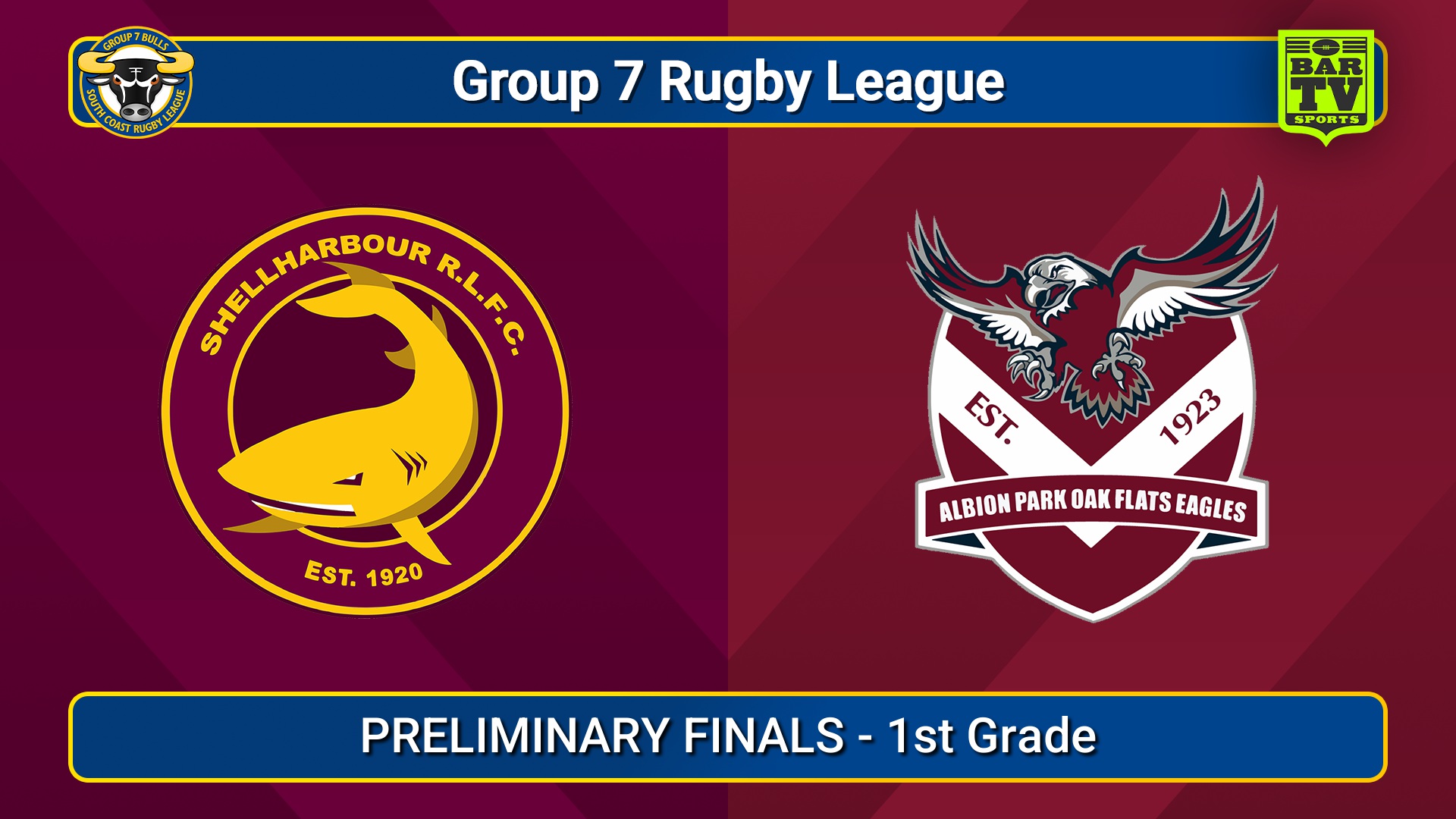 250920-video-South Coast PRELIMINARY FINALS - 1st Grade - Shellharbour Sharks v Albion Park Oak Flats Slate Image
