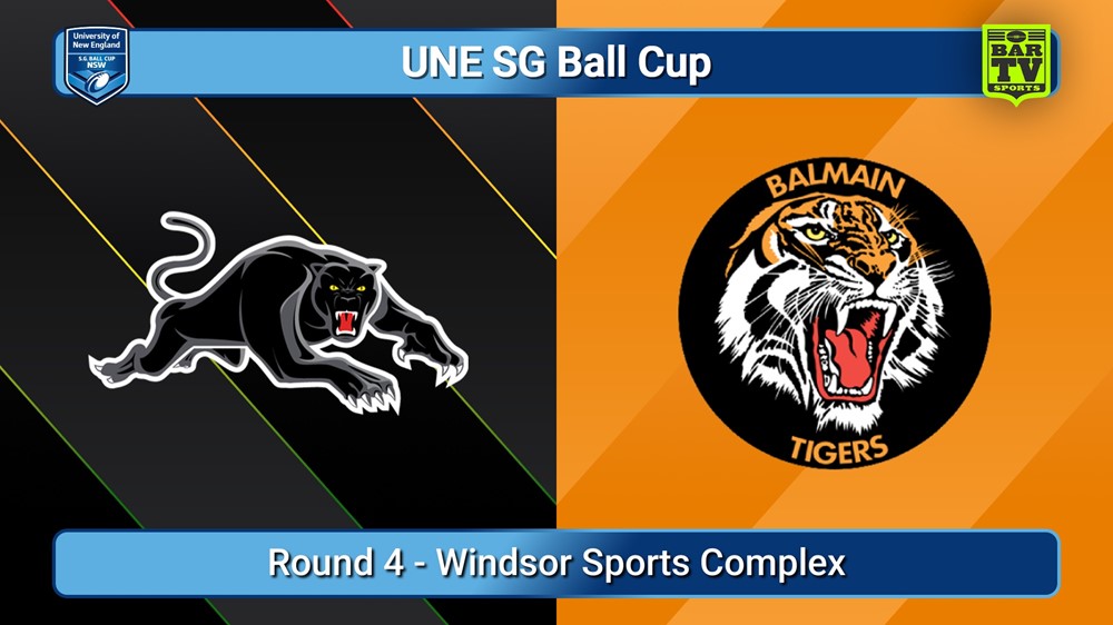 250221-video-UNE SG Ball Cup Round 4 - Penrith Panthers v Balmain Tigers Slate Image