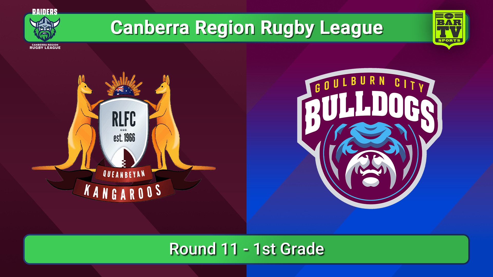 250628-video-Canberra Round 11 - 1st Grade - Queanbeyan Kangaroos v Goulburn City Bulldogs Slate Image