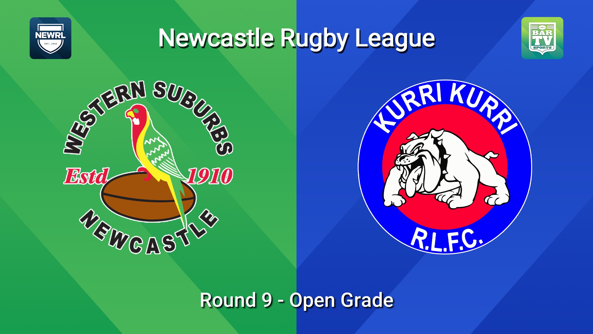 260612-video-Newcastle RL Round 9 - Open Grade - Western Suburbs Rosellas v Kurri Kurri Bulldogs Slate Image