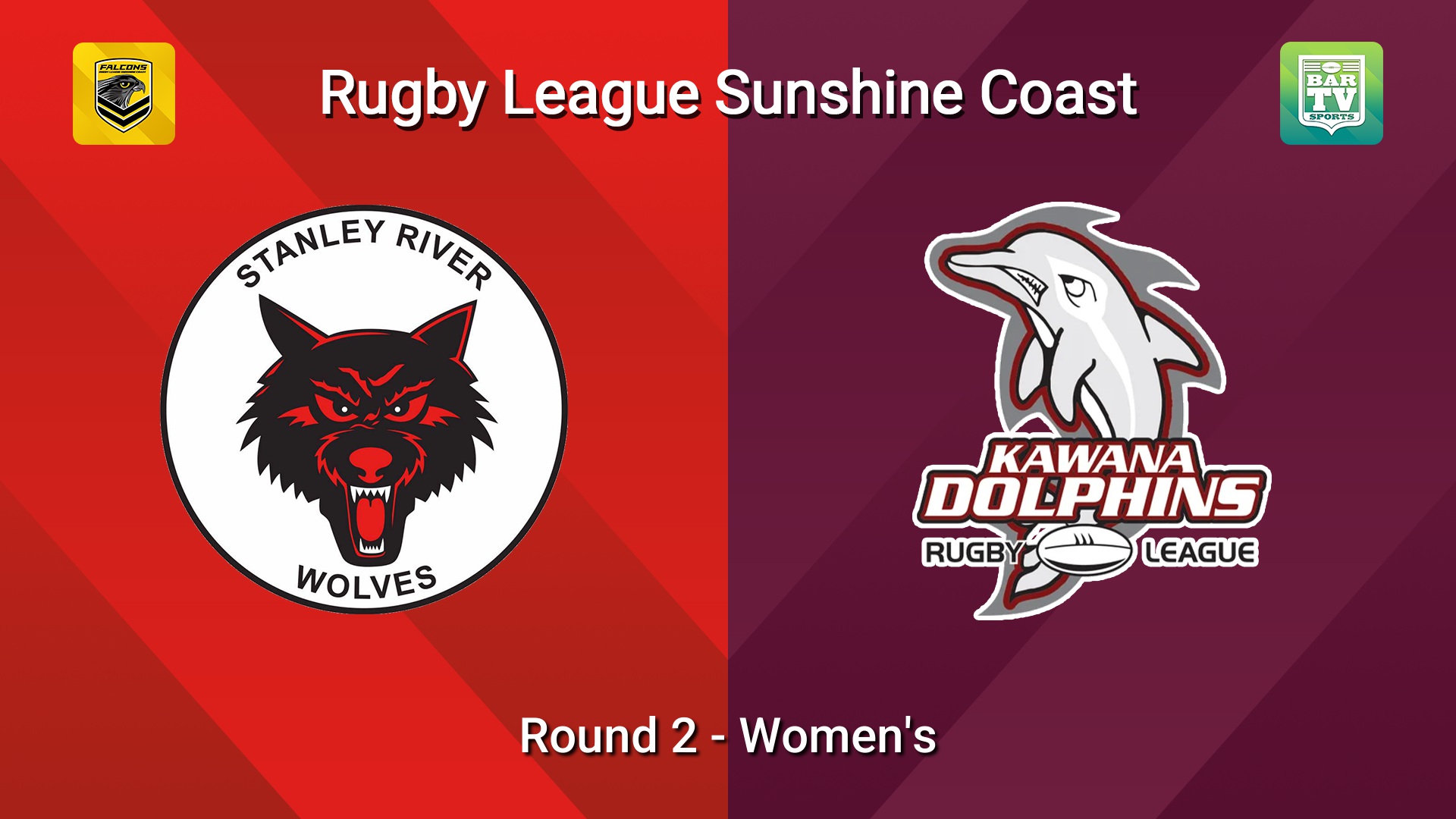 260509-video-Sunshine Coast RL Round 2 - Women's - Stanley River Wolves v Kawana Dolphins Slate Image