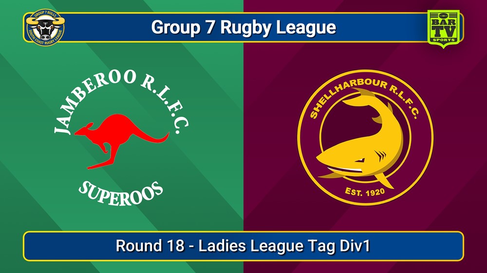 250830-video-South Coast Round 18 - Ladies League Tag Div1 - Jamberoo Superoos v Shellharbour Sharks Slate Image