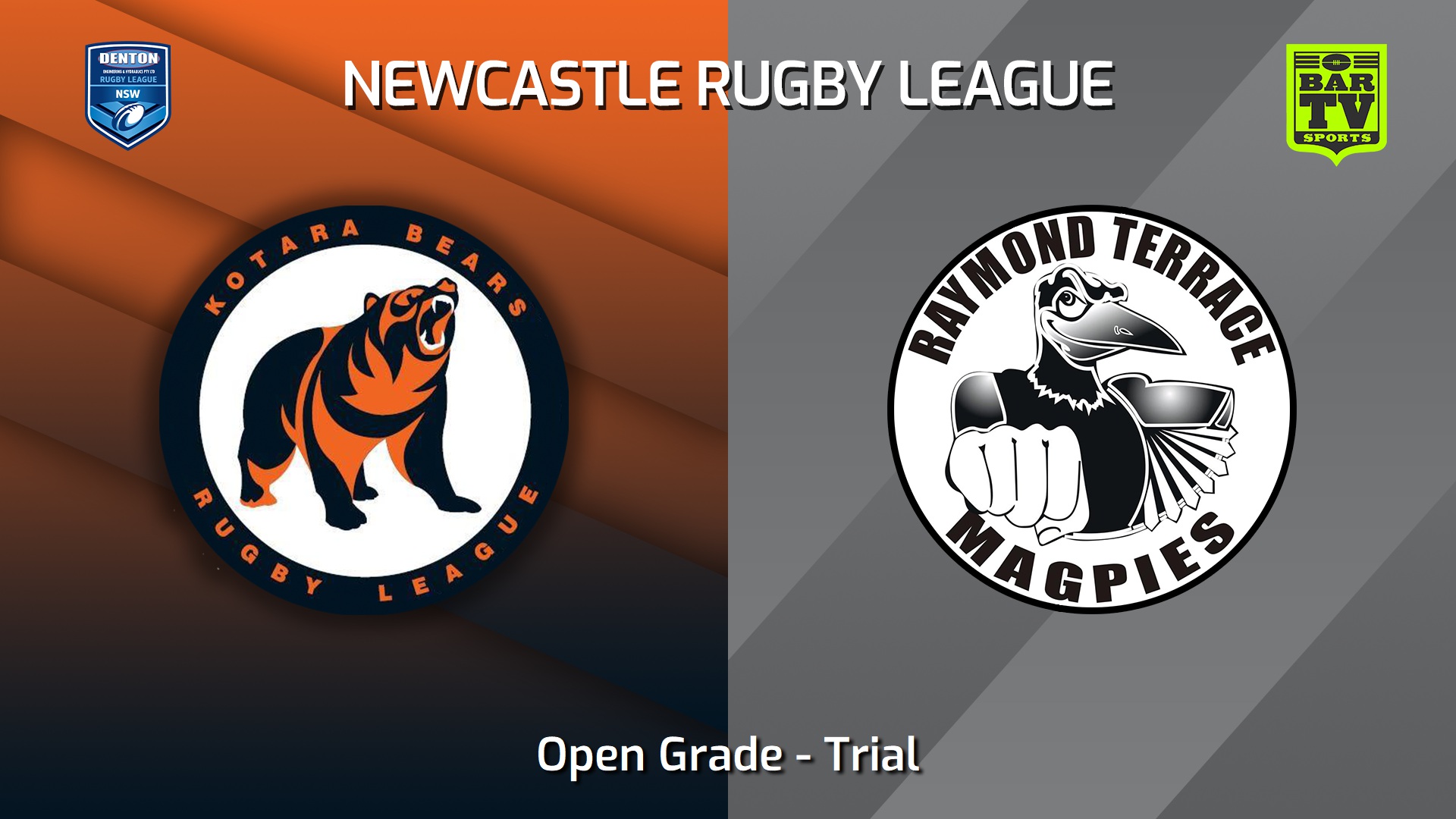 240323-Newcastle RL Trial - Open Grade - Kotara Bears v Raymond Terrace Magpies Slate Image