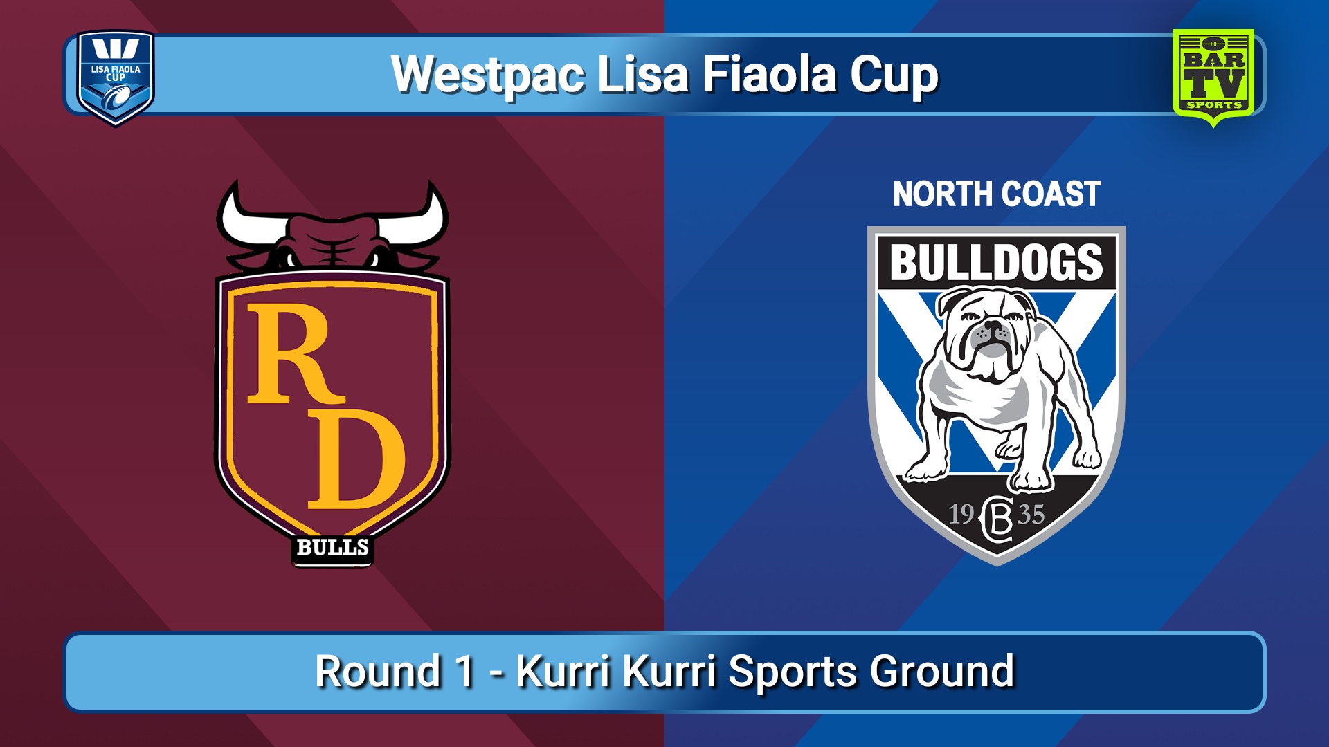 250208-video-Westpac Lisa Fiaola Cup (Regional) Round 1 - Riverina Bulls v North Coast Bulldogs Slate Image