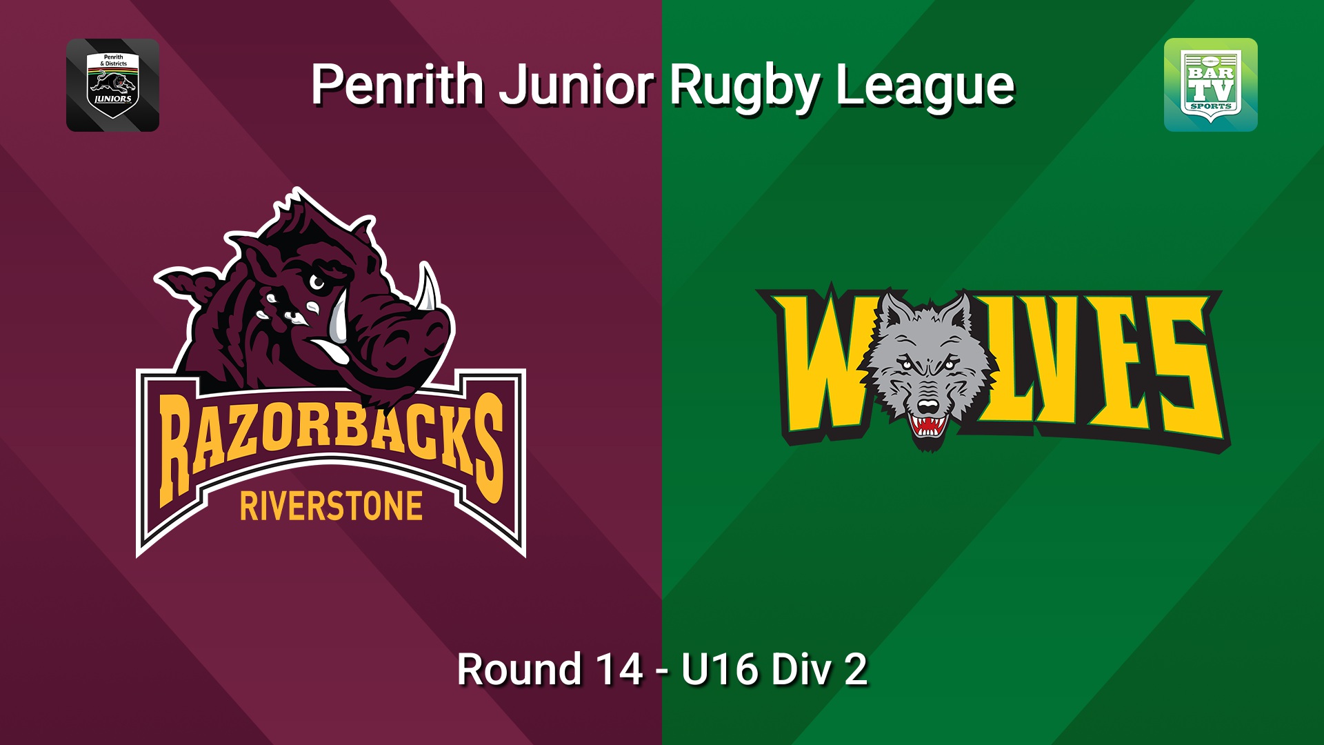 260801-video-Penrith & District Junior Rugby League Round 14 - U16 Div 2 - Riverstone v Windsor Wolves Slate Image