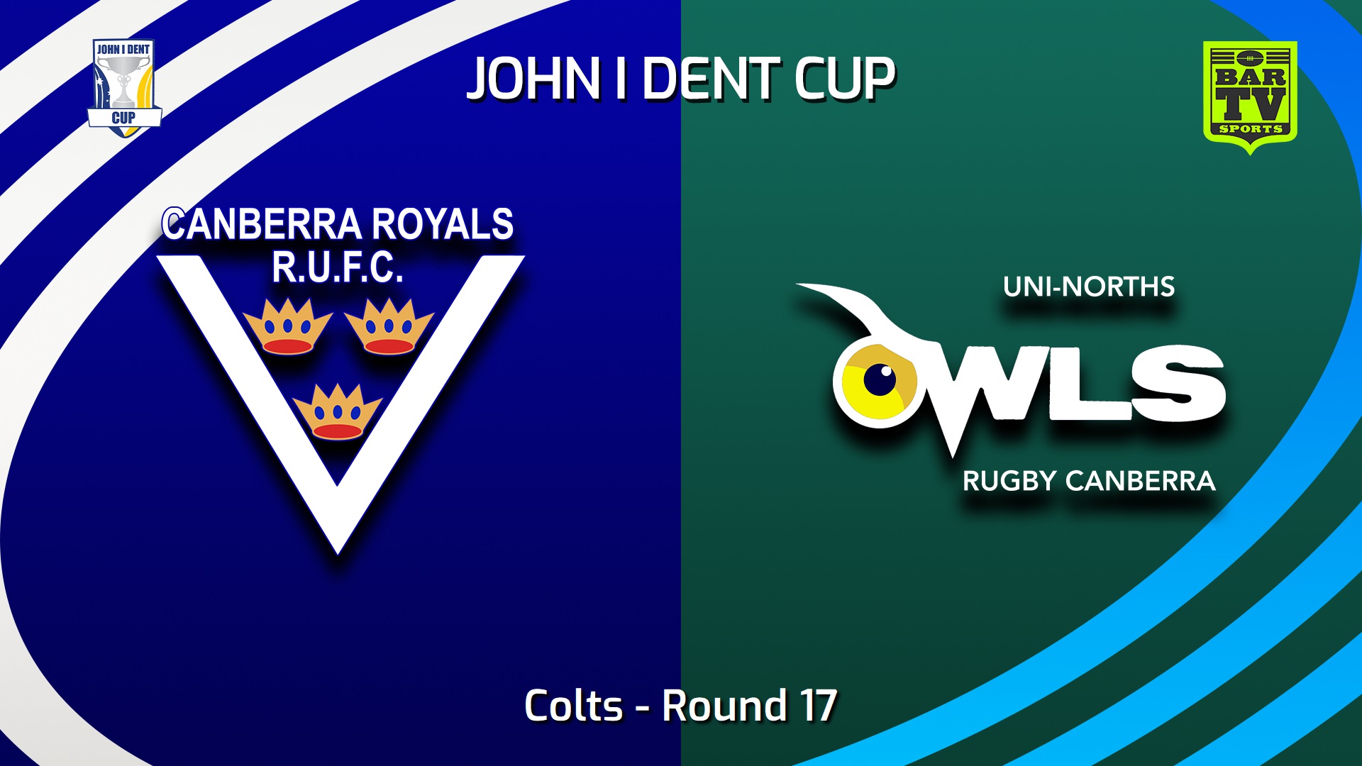 250809-video-John I Dent (ACT) Round 17 - Colts - Canberra Royals v UNI-North Owls Slate Image