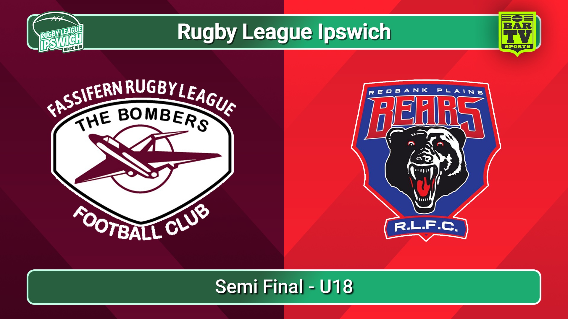 250831-video-Rugby League Ipswich Semi Final - U18 - Fassifern Bombers v Redbank Plains Bears Slate Image