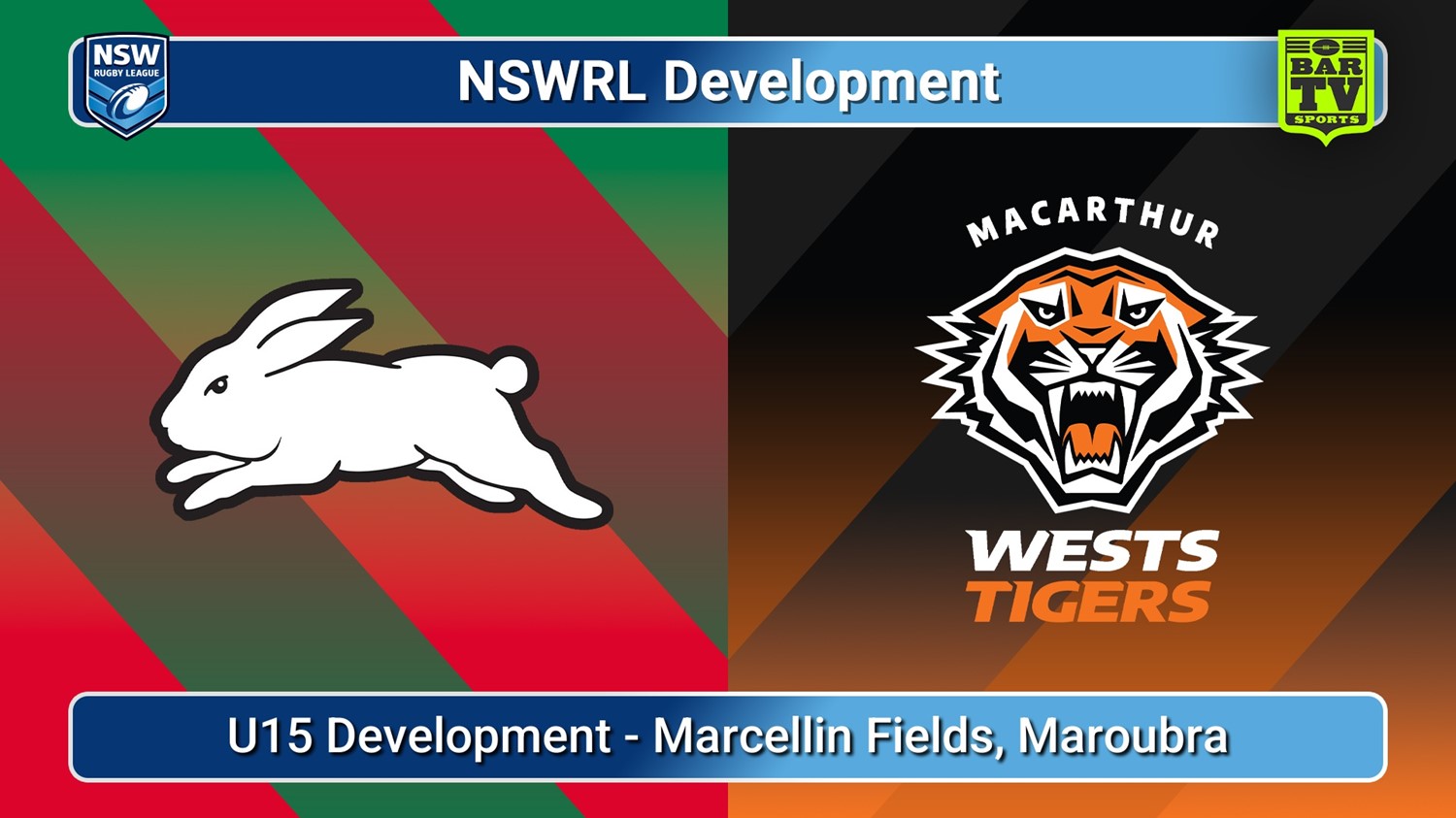 250709-video-NSWRL Development Development Match - U15 Development - South Sydney Rabbitohs v Macarthur Wests Tigers Slate Image