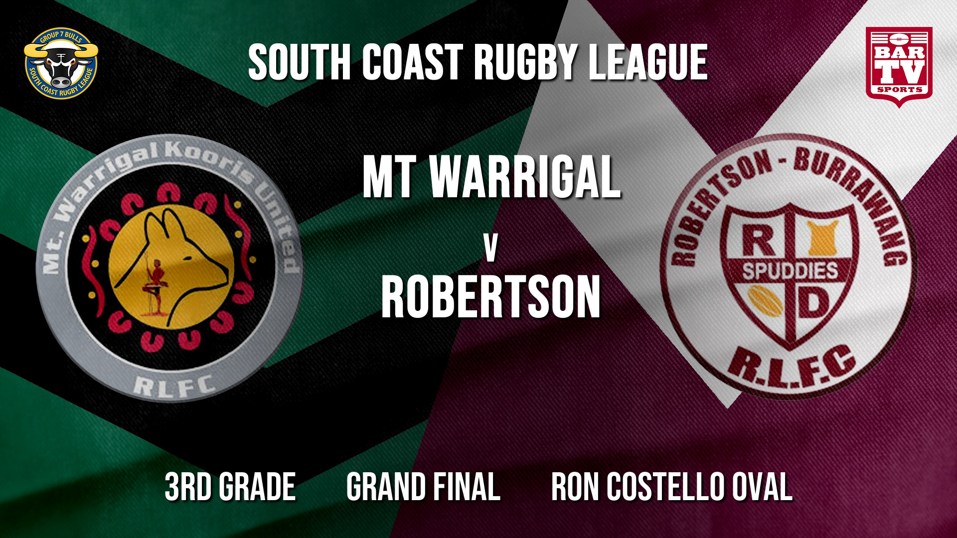 Group 7 RL Grand Final - 3rd Grade - Mt Warrigal Kooris v Robertson Spuddies Slate Image