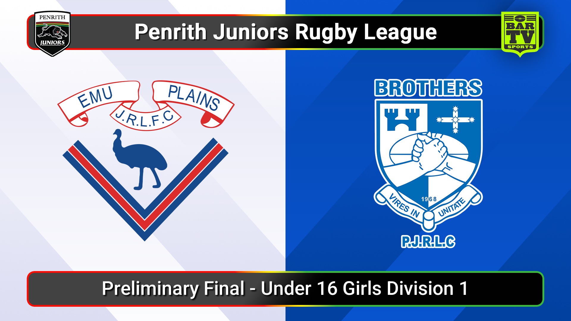 250830-video-Penrith & District Junior Rugby League Preliminary Final - Under 16 Girls Division 1 - Emu Plains v Brothers Slate Image