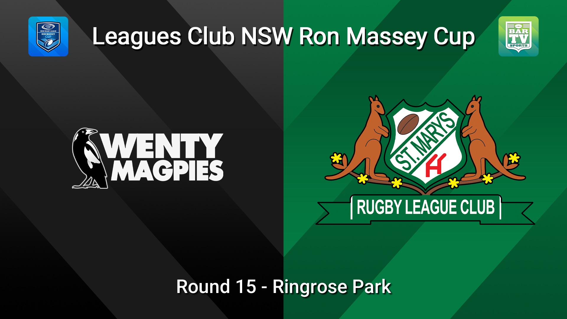 260719-video-Ron Massey Cup Round 15 - Wentworthville Magpies  v St Marys Slate Image