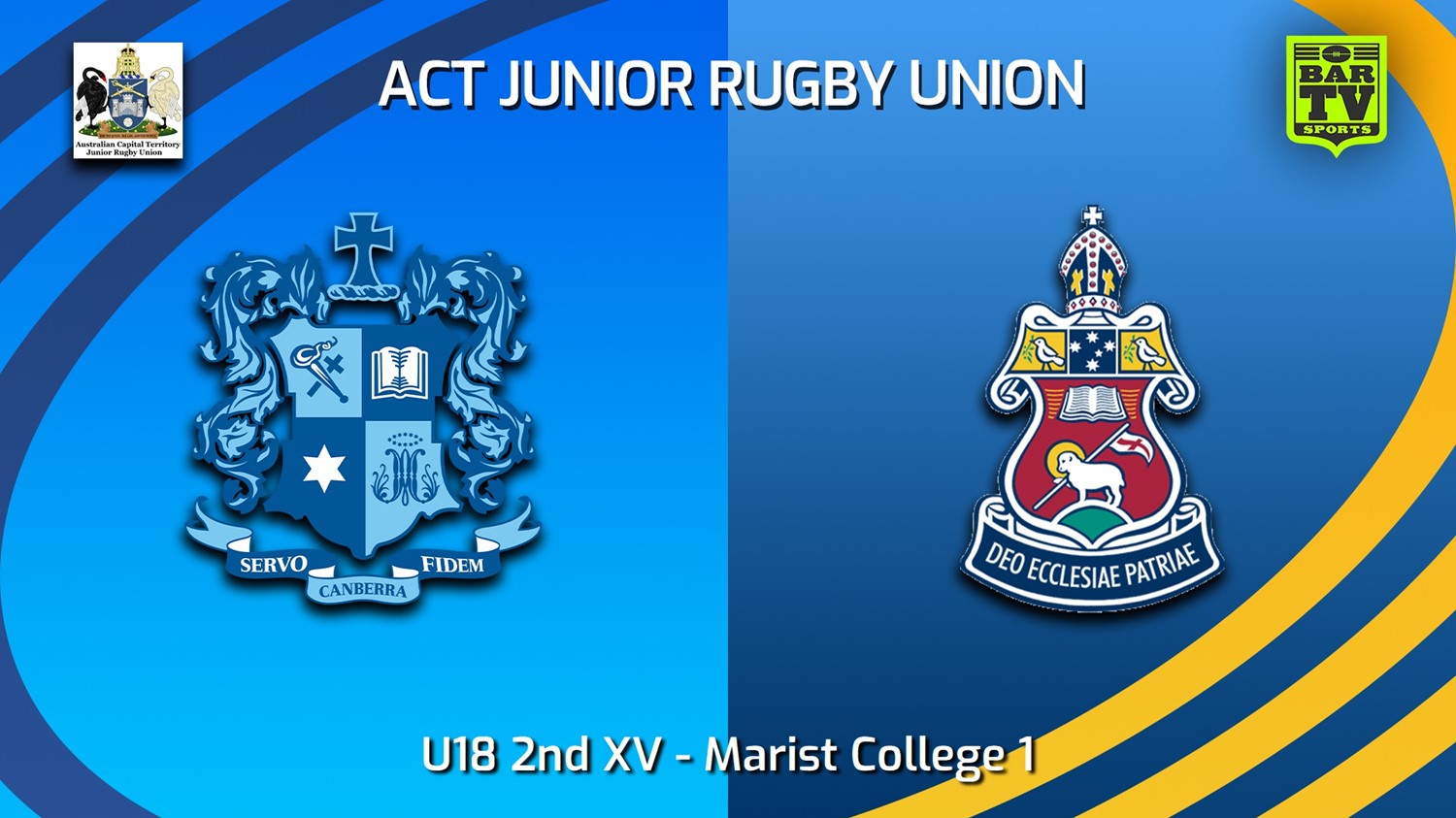 250906-video-ACT Junior Rugby Union Semi-Final - U18 2nd XV - Marist College Canberra v Canberra Grammar Slate Image