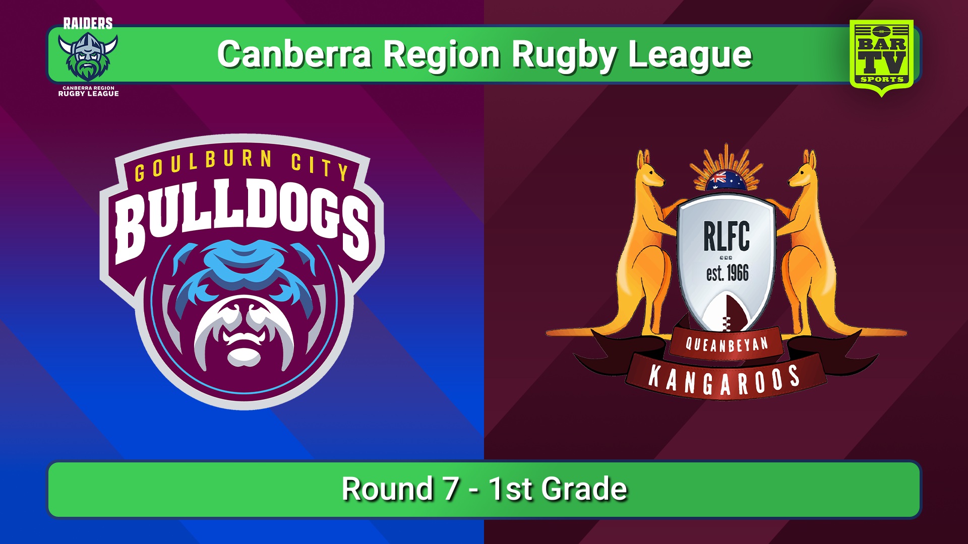 250823-video-Canberra Round 7 - 1st Grade - Goulburn City Bulldogs v Queanbeyan Kangaroos Slate Image