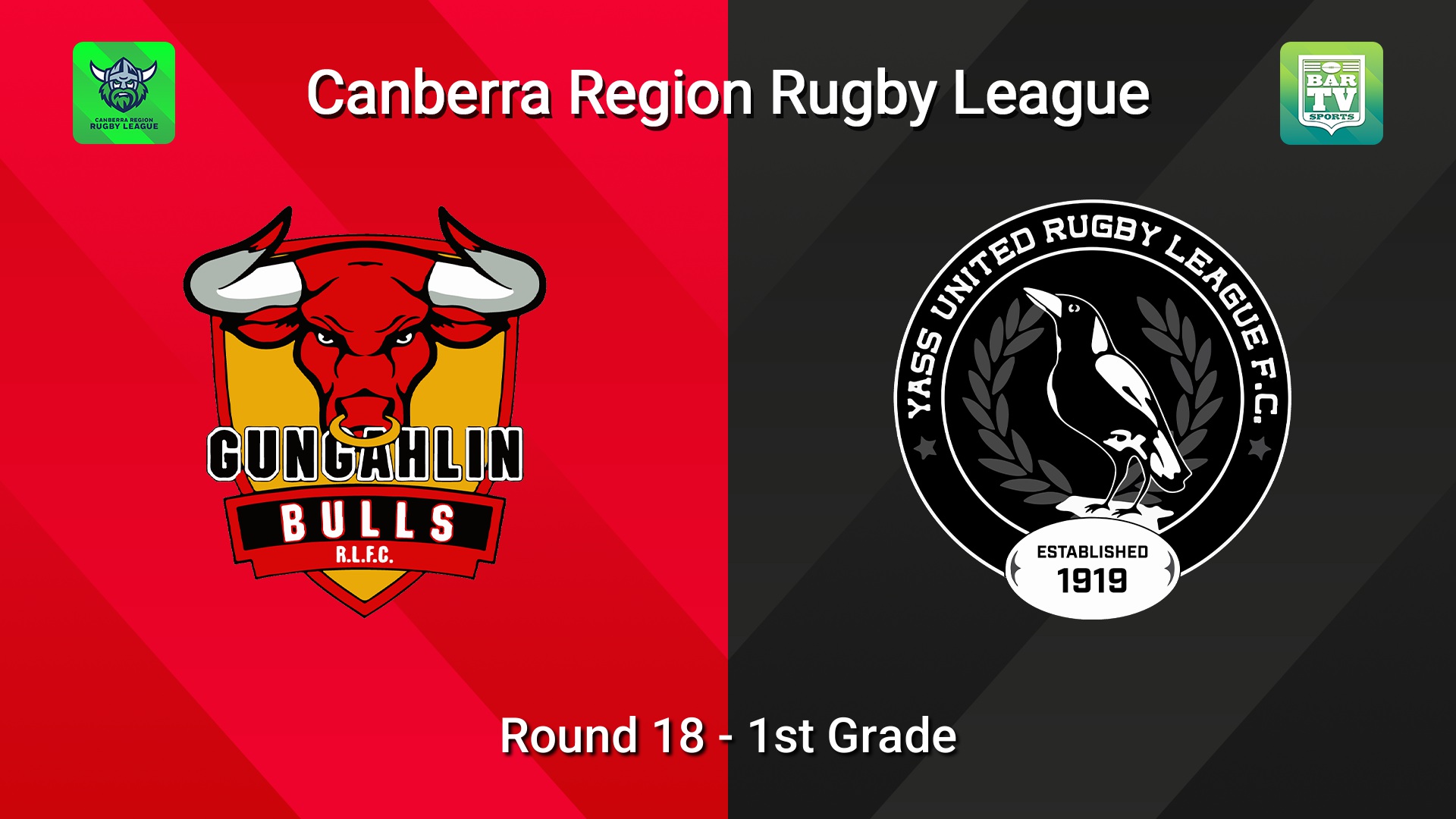 260822-video-Canberra Round 18 - 1st Grade - Gungahlin Bulls v Yass Magpies Slate Image