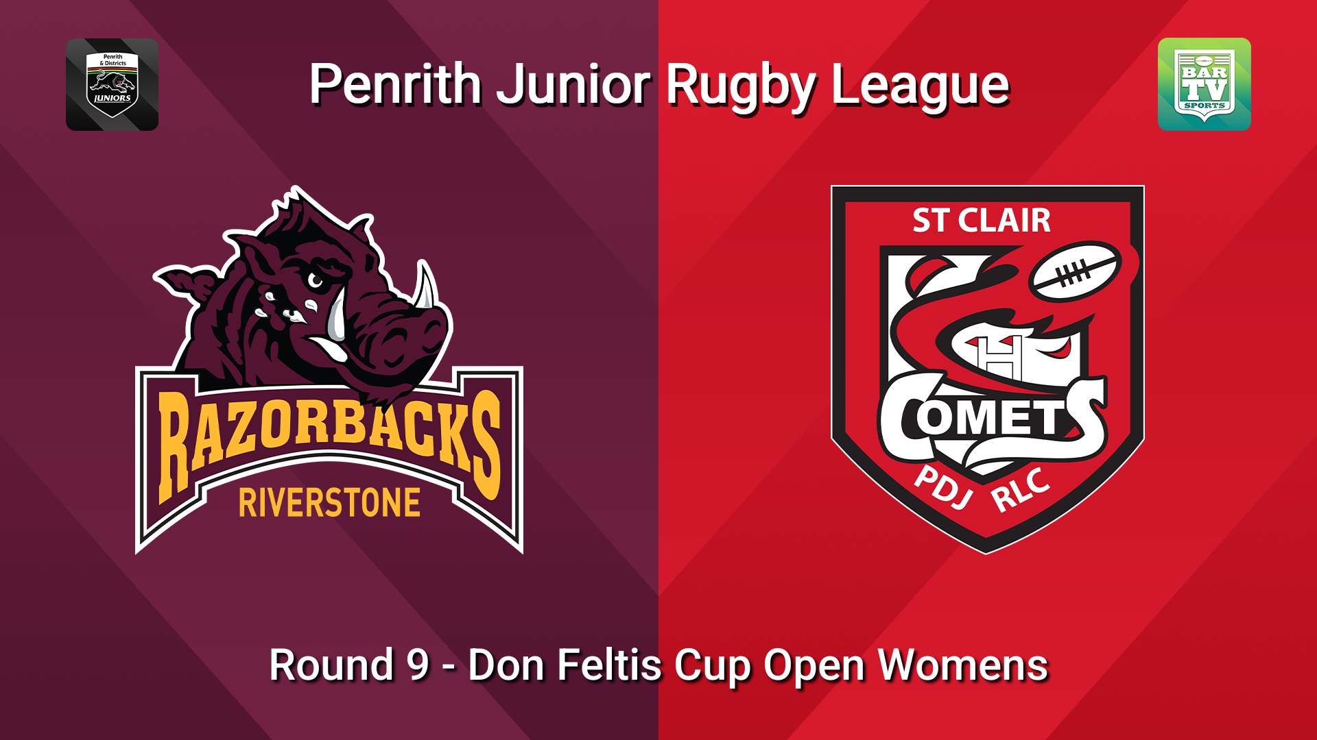 260621-video-Penrith & District Junior Rugby League Round 9 - Don Feltis Cup Open Womens - Riverstone v St Clair Slate Image