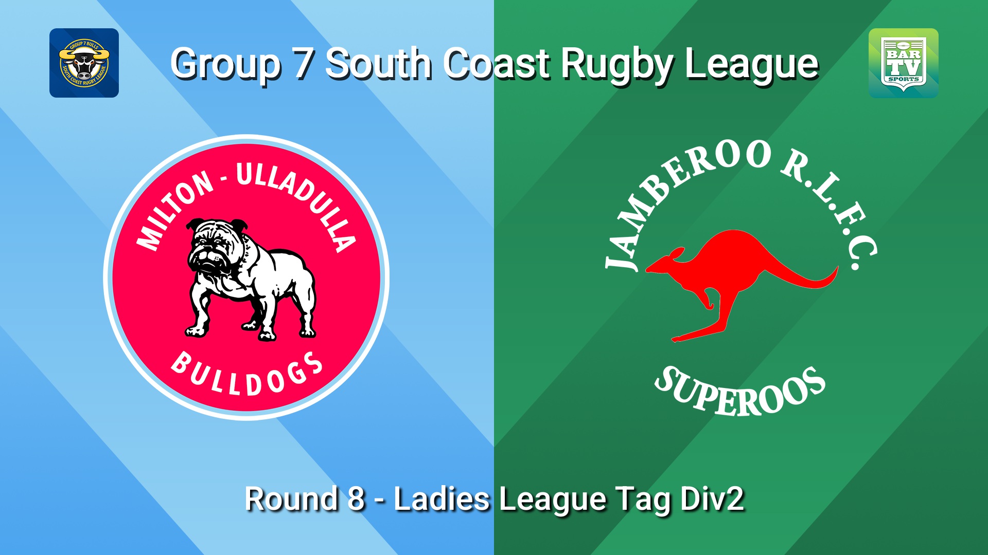 260614-video-South Coast Round 8 - Ladies League Tag Div2 - Milton-Ulladulla Bulldogs v Jamberoo Superoos Slate Image