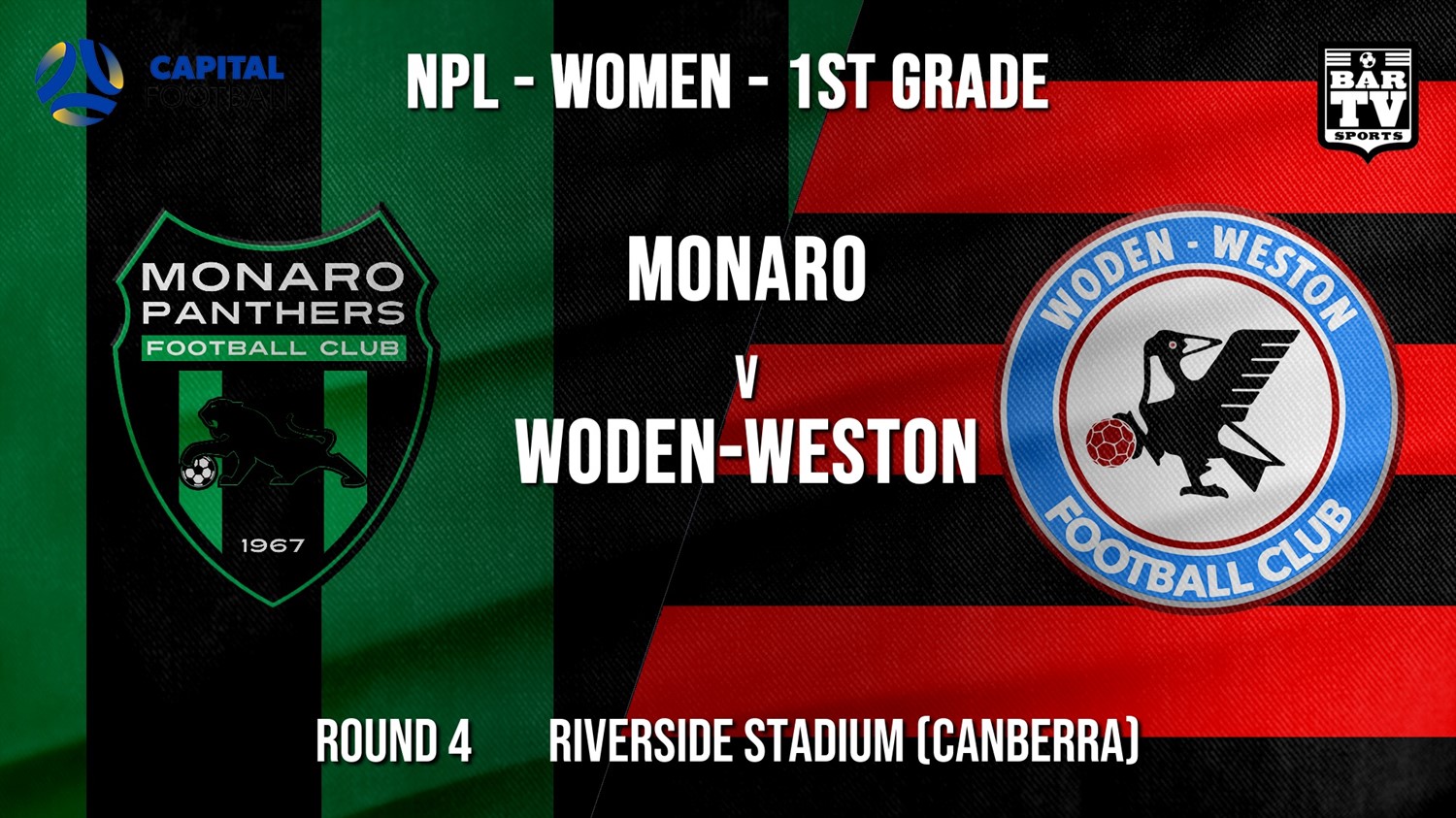 NPLW - Capital Round 4 - Monaro Panthers FC (women) v Woden-Weston FC (women) Slate Image