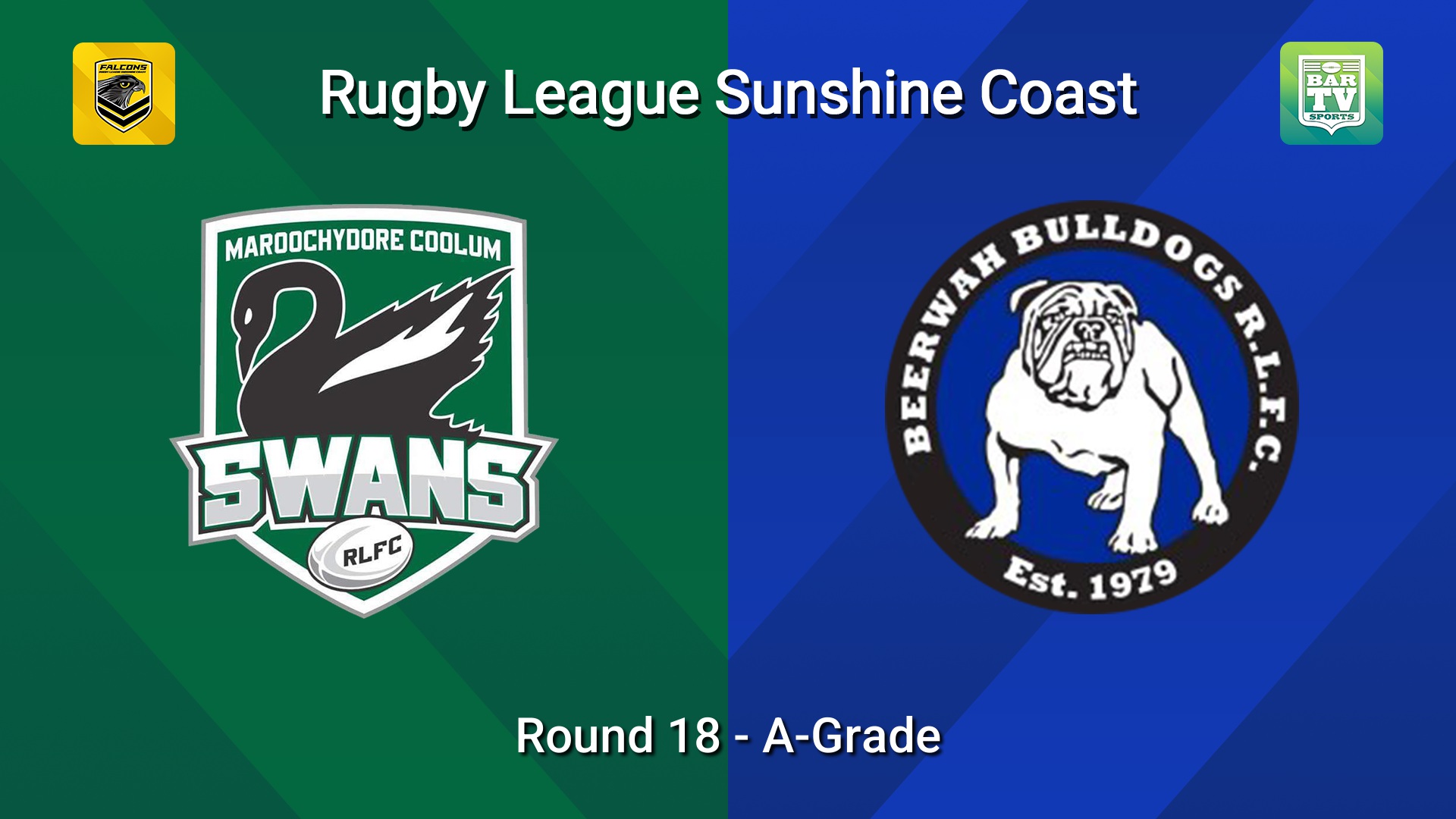 260816-video-Sunshine Coast RL Round 18 - A-Grade - Maroochydore Swans v Beerwah Bulldogs Slate Image