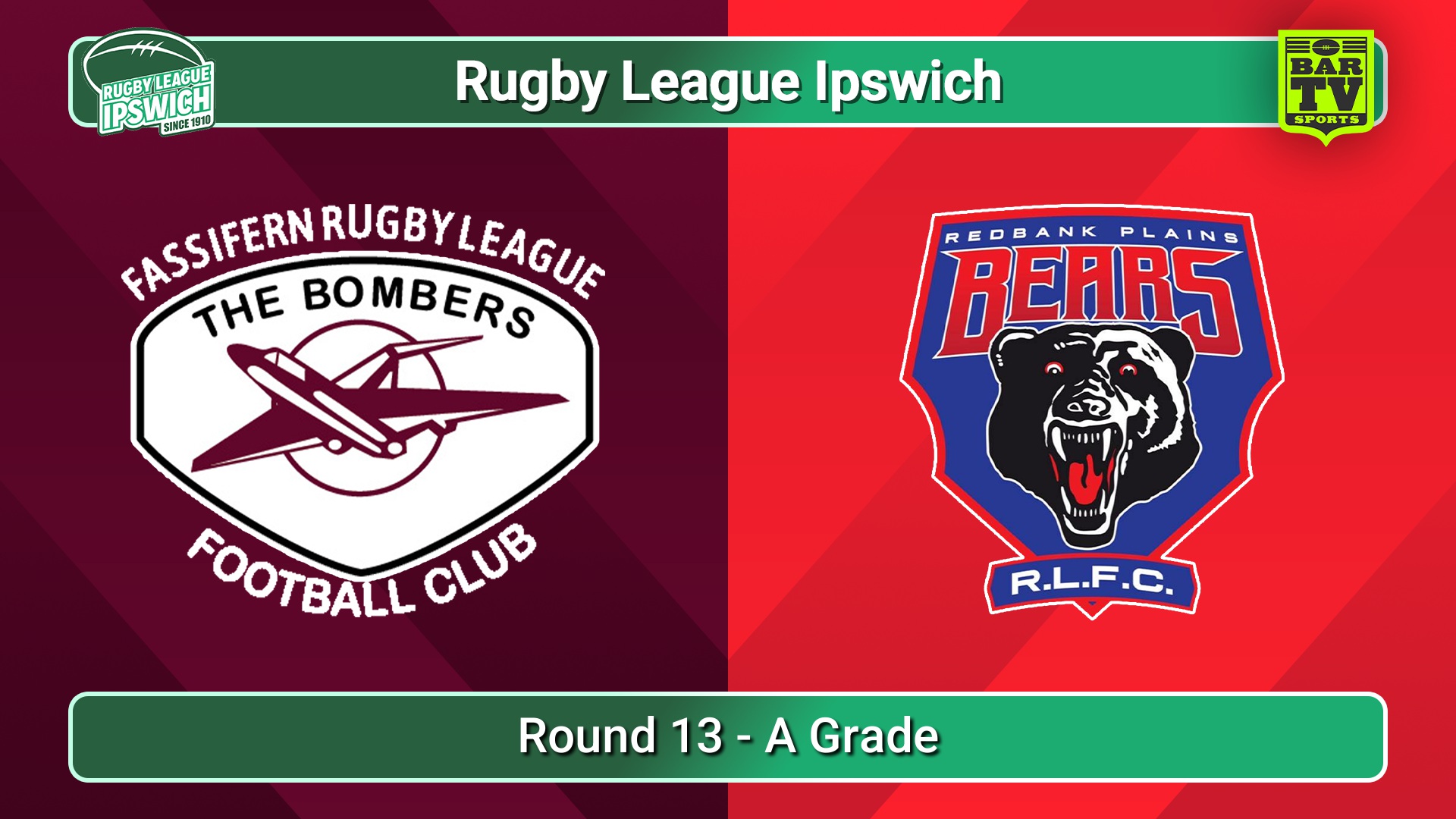 250810-video-Rugby League Ipswich Round 13 - A Grade - Fassifern Bombers v Redbank Plains Bears Slate Image