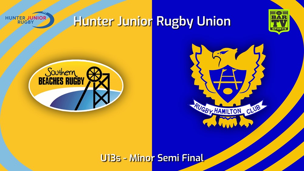 250831-video-Hunter Junior Rugby Union Minor Semi Final - U13s - Southern Beaches v Hamilton Hawks Slate Image