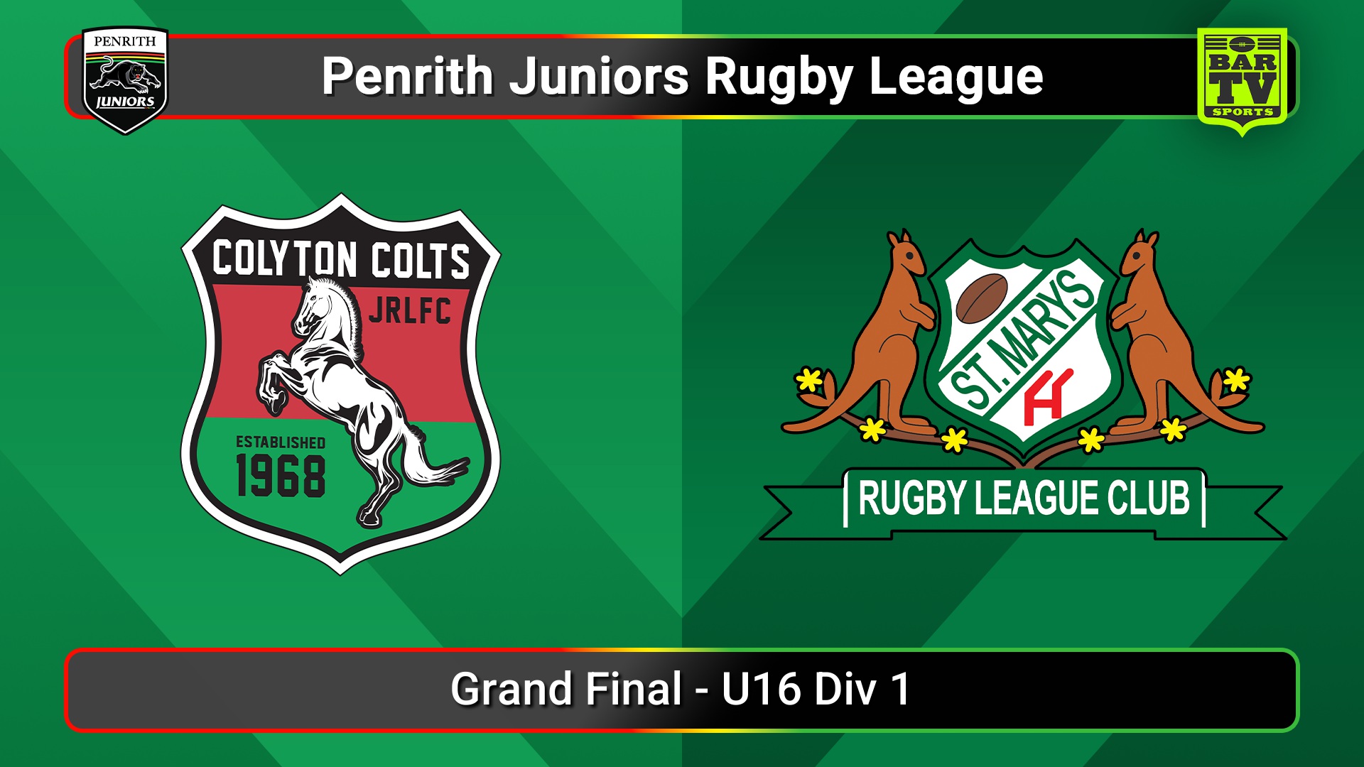 250913-video-Penrith & District Junior Rugby League Grand Final - U16 Div 1 - Colyton v St Marys Slate Image