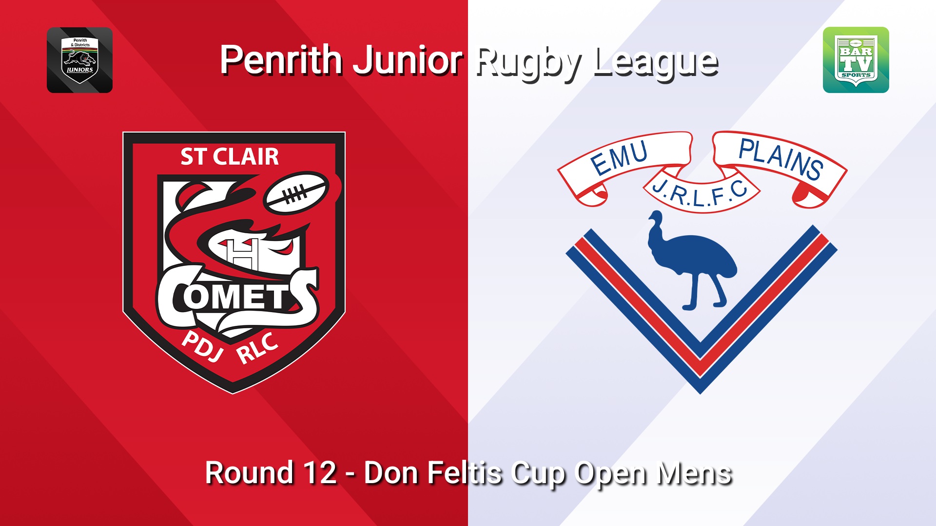260719-video-Penrith & District Junior Rugby League Round 12 - Don Feltis Cup Open Mens - St Clair v Emu Plains Slate Image