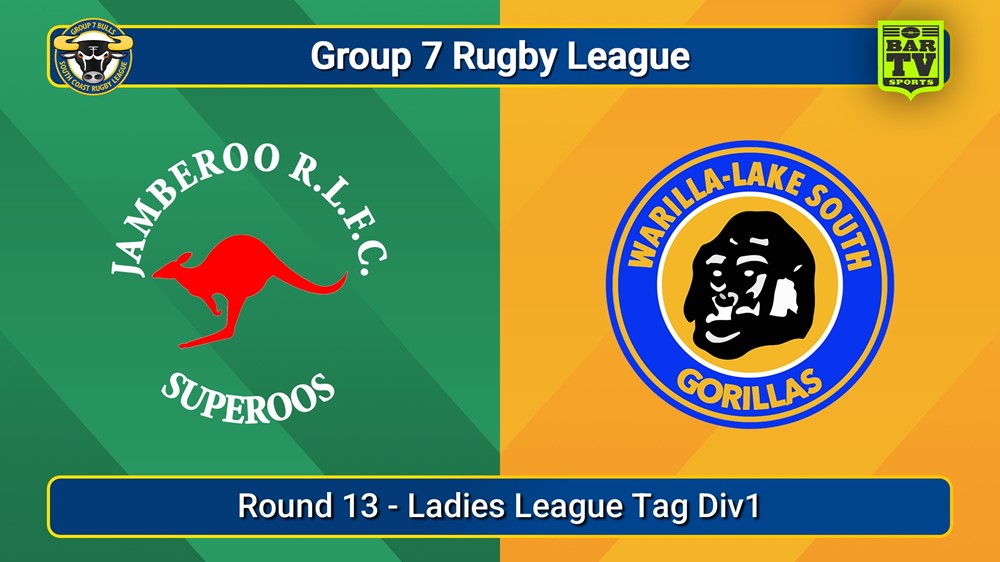 250719-video-South Coast Round 13 - Ladies League Tag Div1 - Jamberoo Superoos v Warilla-Lake South Slate Image