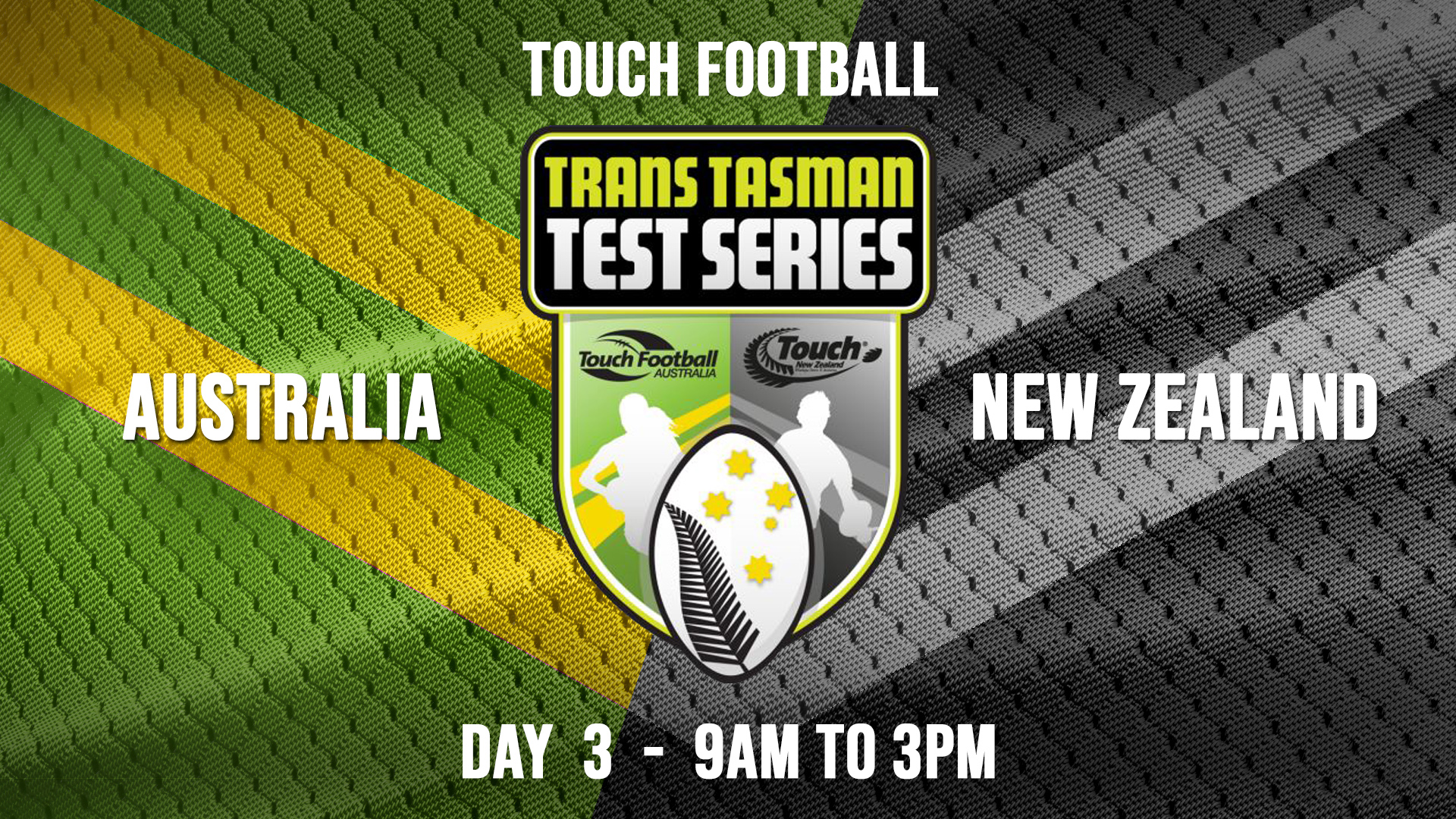Youth Trans-Tasman Series DAY 3 - Australia v New Zealand Slate Image