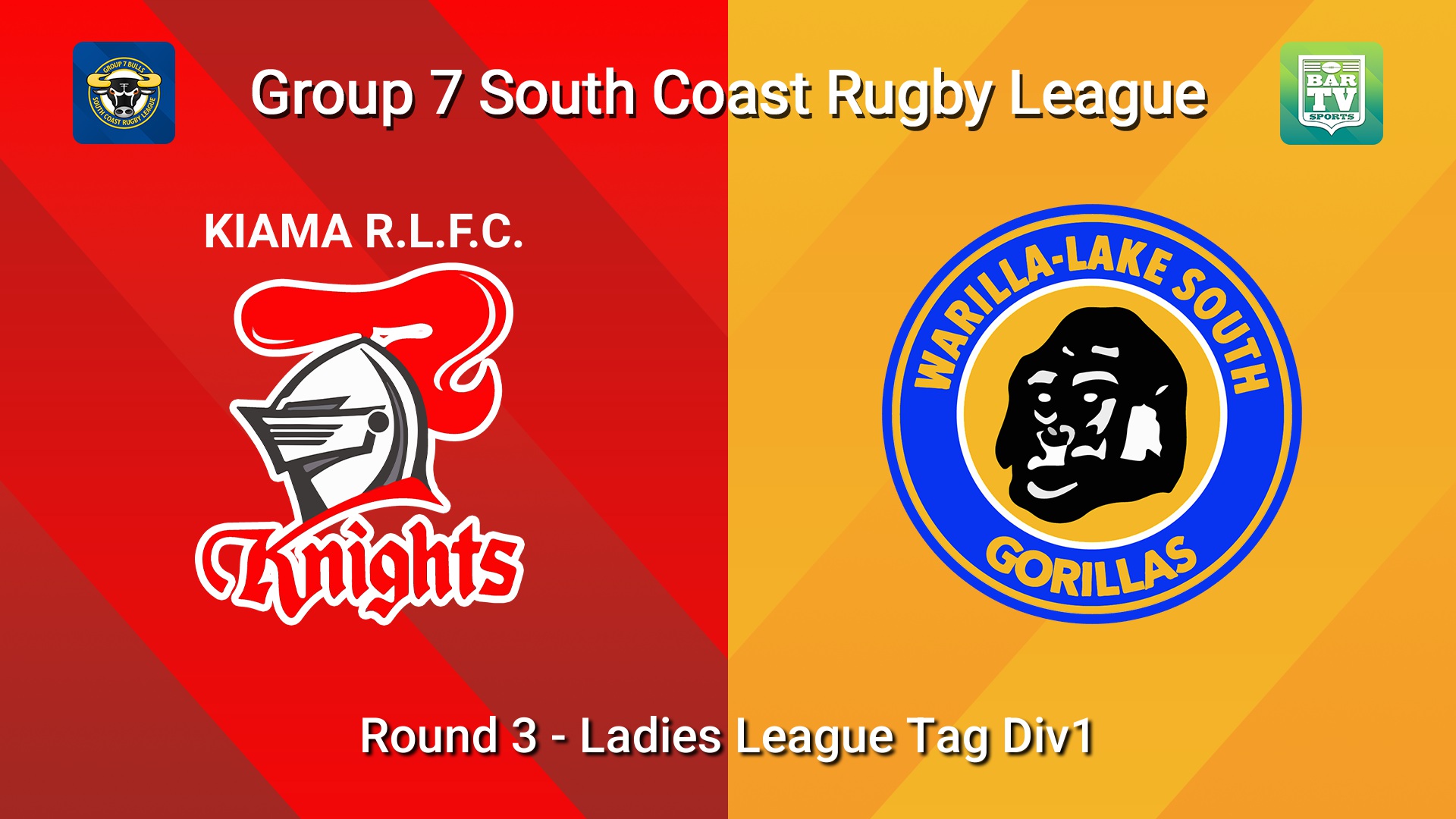 260503-video-South Coast Round 3 - Ladies League Tag Div1 - Kiama Knights v Warilla-Lake South Slate Image