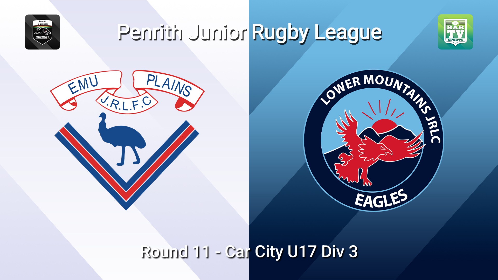 260711-video-Penrith & District Junior Rugby League Round 11 - Car City U17 Div 3 - Emu Plains v Lower Mountains Slate Image