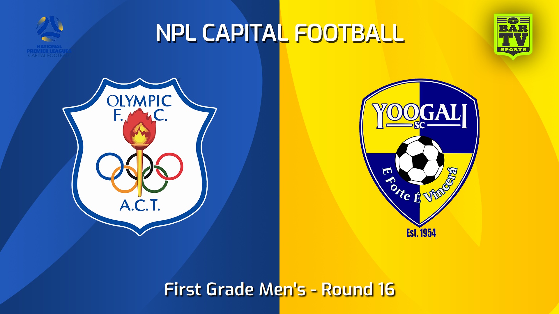 240727-video-Capital NPL Round 16 - Canberra Olympic FC v Yoogali SC Slate Image