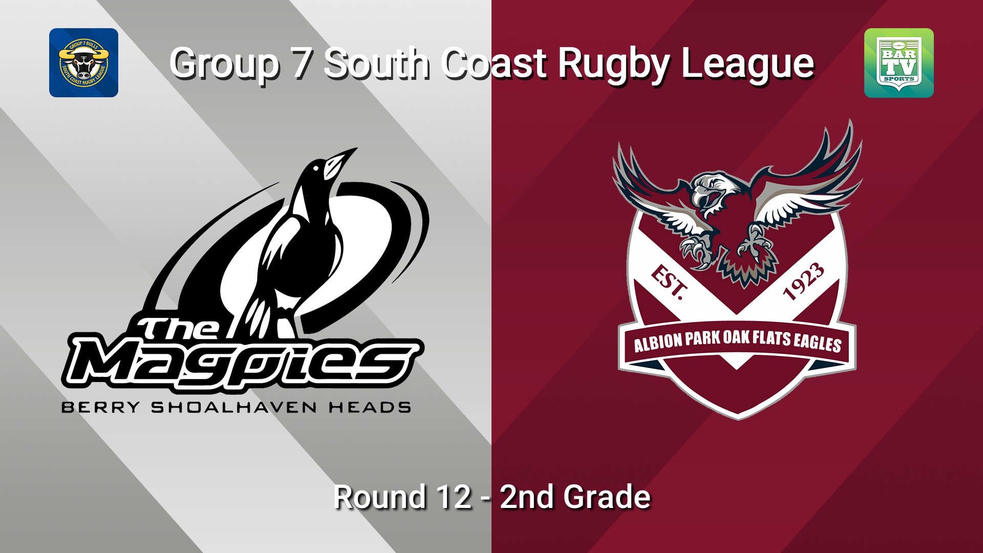 260718-video-South Coast Round 12 - 2nd Grade - Berry-Shoalhaven Heads v Albion Park Oak Flats Slate Image