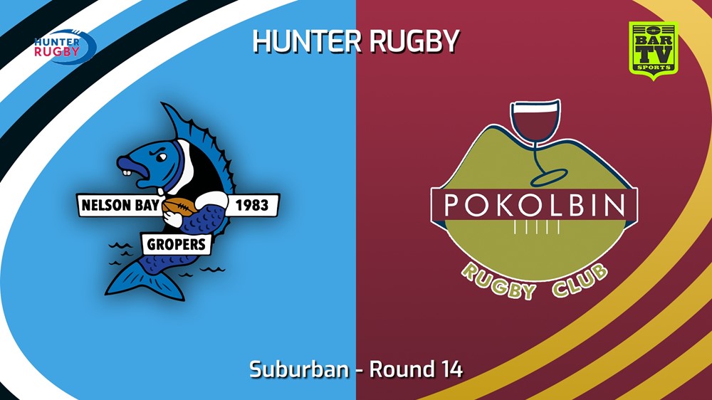 240720-video-Hunter Rugby Round 14 - Suburban - Nelson Bay Gropers v Pokolbin  Slate Image