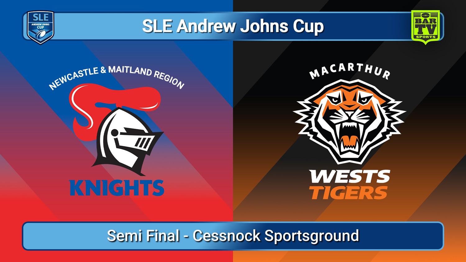 250323-video-SLE Andrew Johns Cup Semi Final - Newcastle Maitland Region Knights v Macarthur Wests Tigers Slate Image