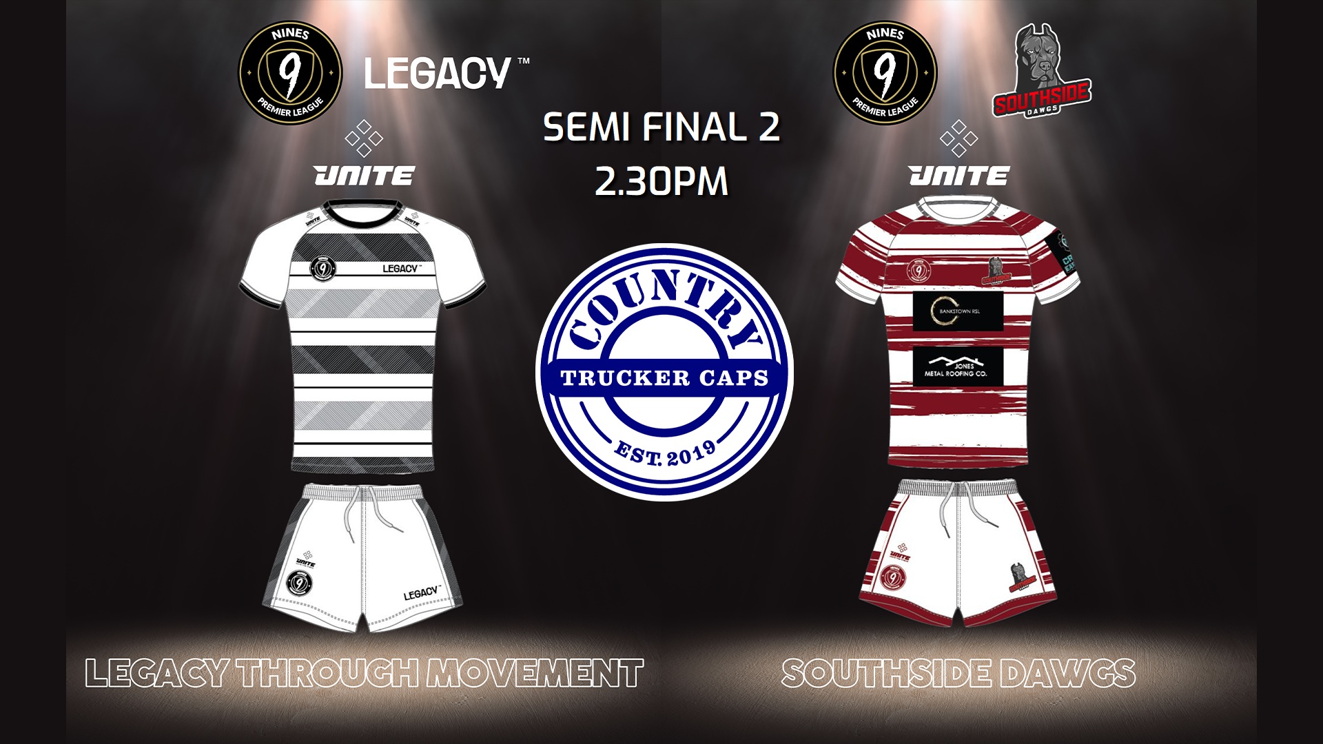 240127-Nines Premier League Semi Final 2 - Trophy - NPL Legacy Through Movement v NPL Southside Dawgs Slate Image