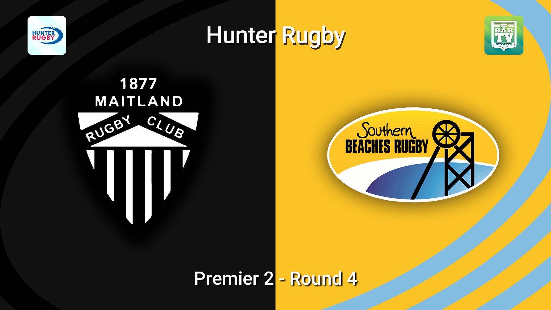 260502-video-Hunter Rugby Round 4 - Premier 2 - Maitland v Southern Beaches Slate Image