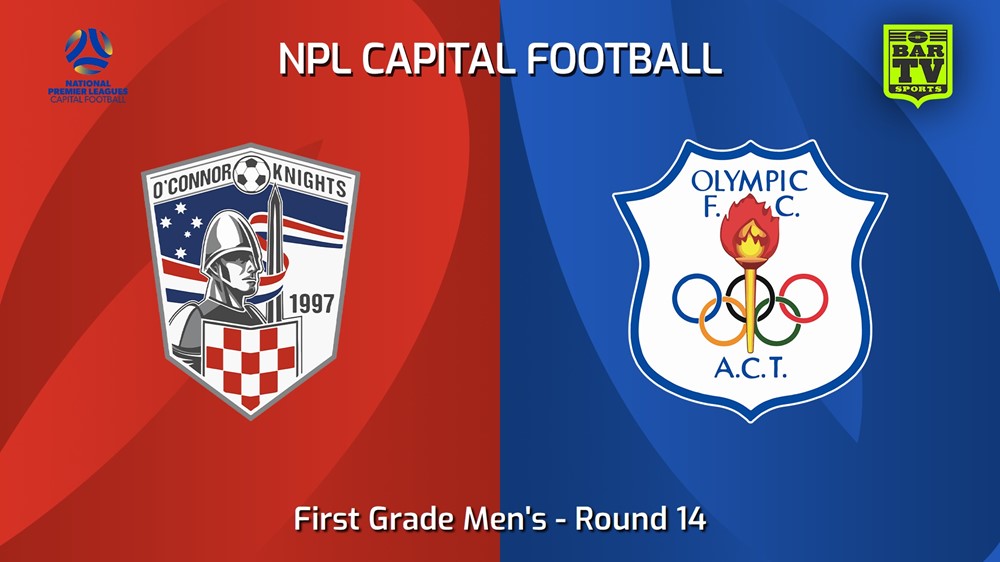 240706-video-Capital NPL Round 14 - O'Connor Knights SC v Canberra Olympic FC Slate Image