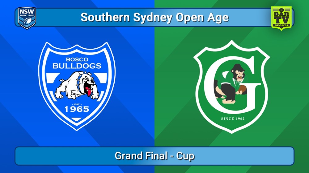 250830-video-S. Sydney Open Grand Final - Cup - St John Bosco Bulldogs v Gymea Gorillas Slate Image