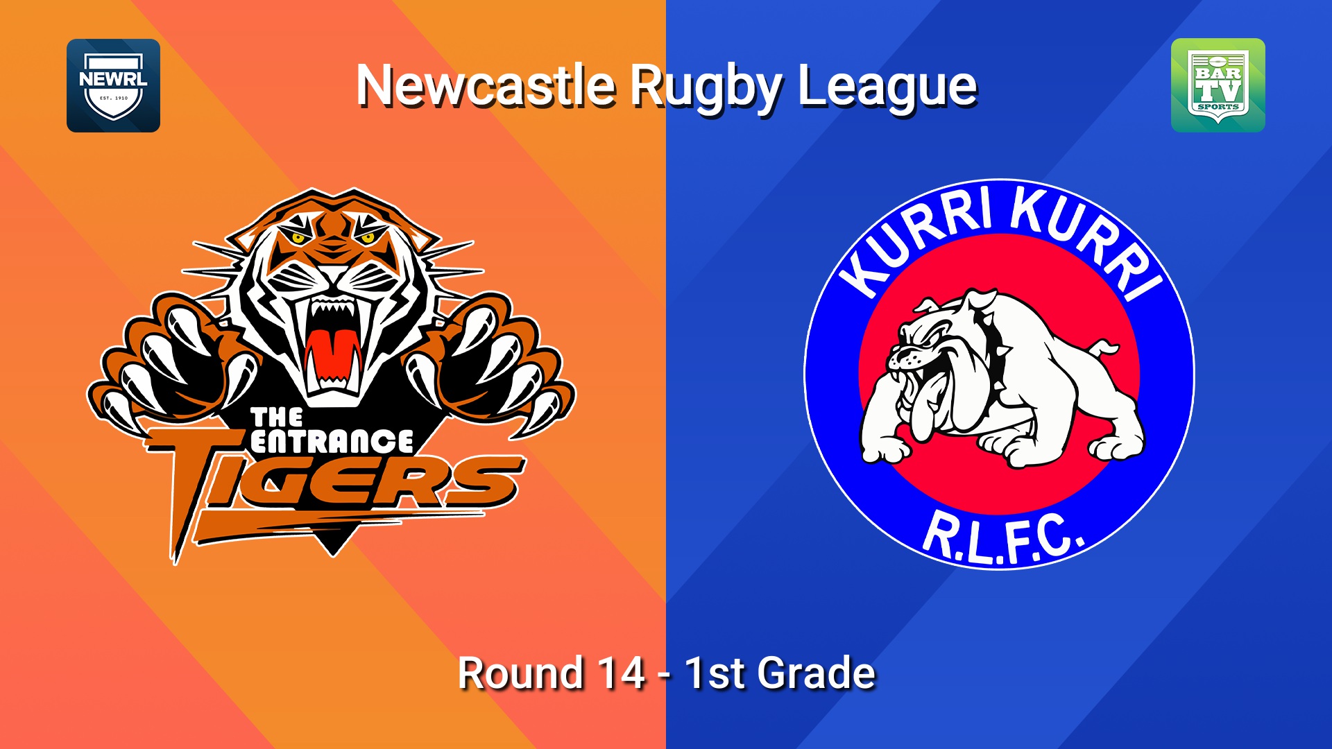 260718-video-Newcastle RL Round 14 - 1st Grade - The Entrance Tigers v Kurri Kurri Bulldogs Slate Image