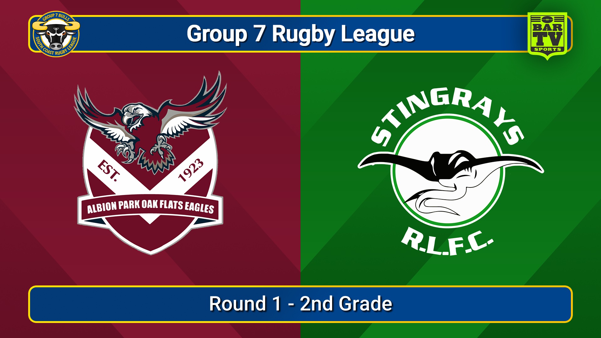 250405-video-South Coast Round 1 - 2nd Grade - Albion Park Oak Flats v Stingrays of Shellharbour Slate Image