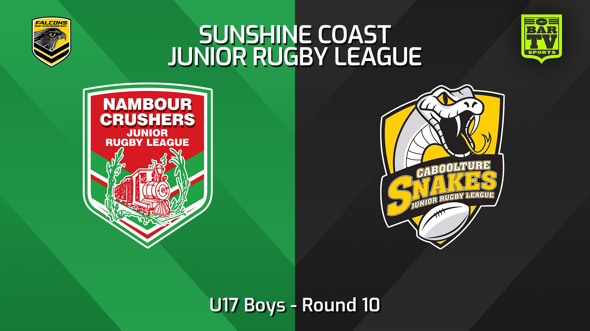 240608-video-Sunshine Coast Junior Rugby League Round 10 - U17 Boys - Nambour Crushers JRL v Caboolture Snakes JRL Slate Image