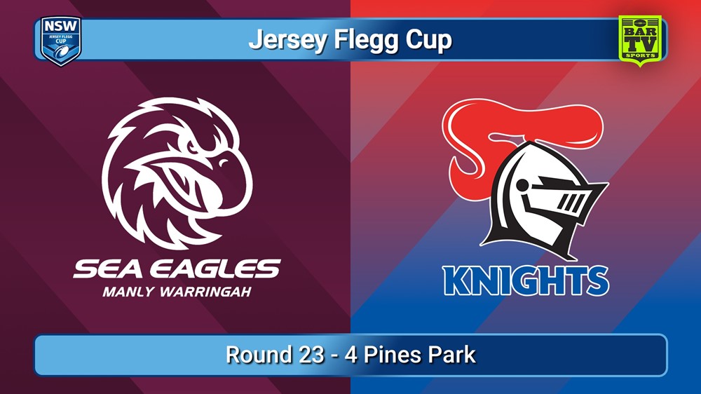 250809-video-Jersey Flegg Cup Round 23 - Manly Warringah Sea Eagles v Newcastle Knights Slate Image
