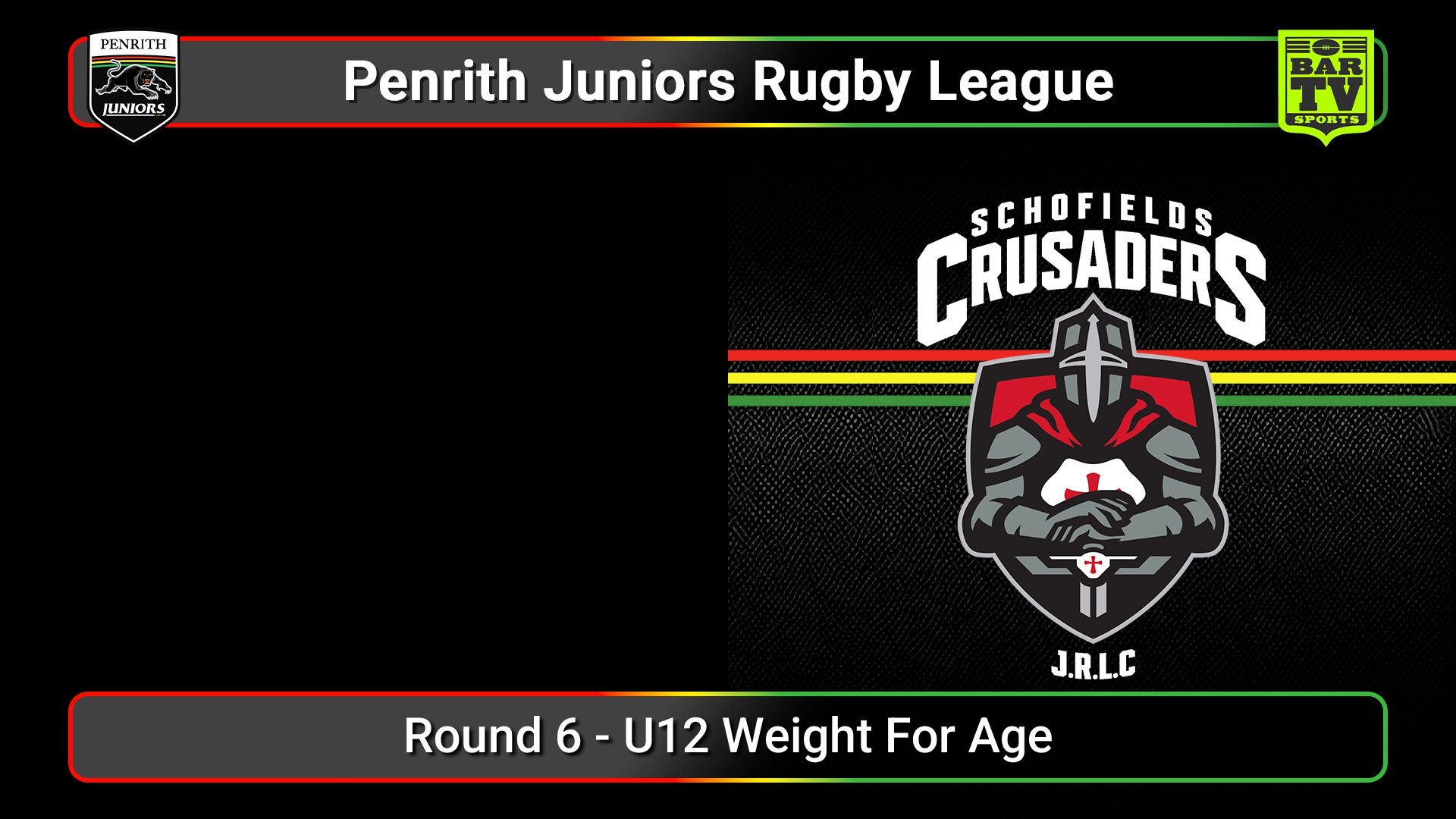 250720-video-Penrith & District Junior Rugby League Round 6 - U12 Weight For Age - Hawks v Schofields Crusaders Slate Image