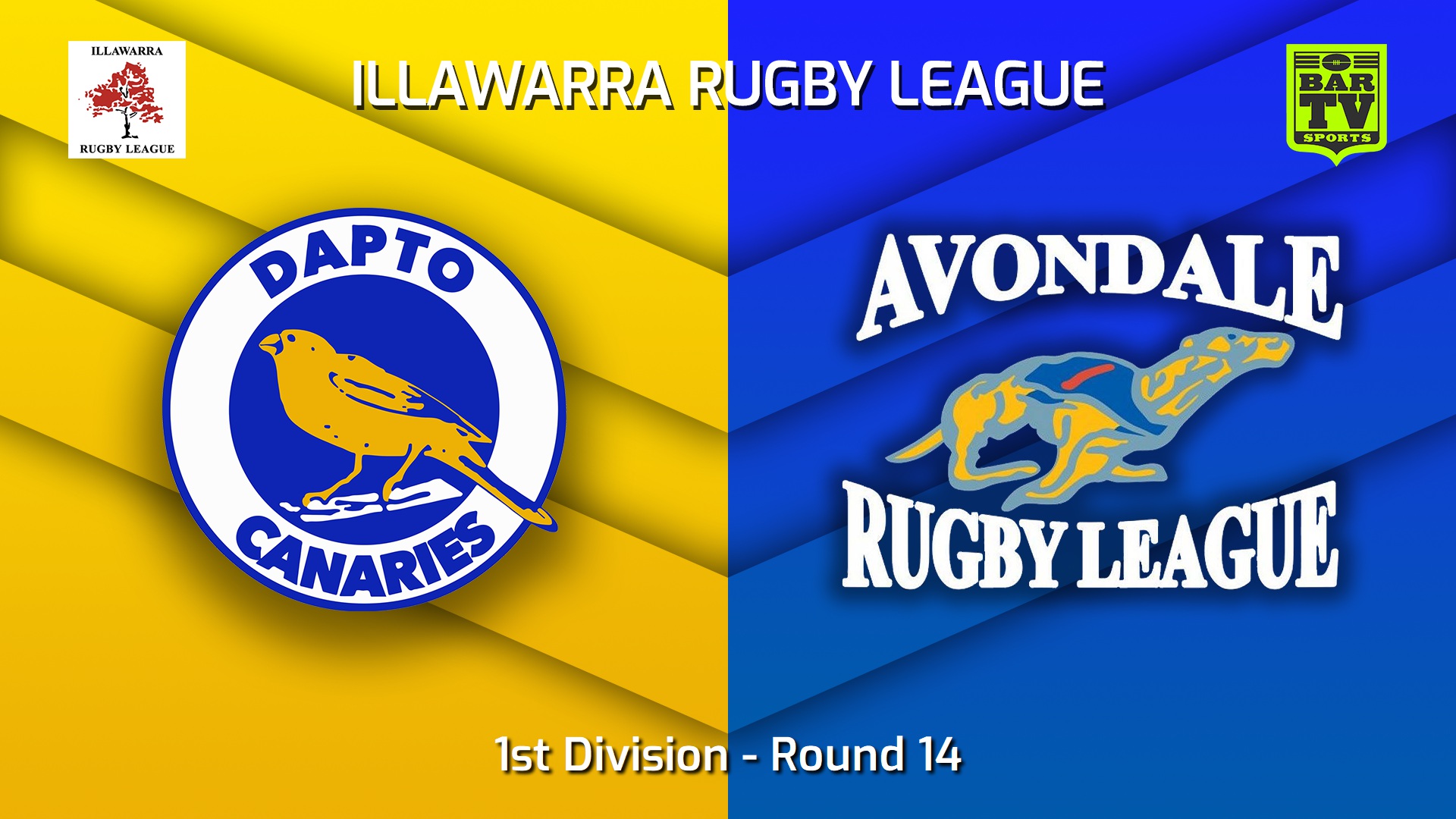 220813-Illawarra Round 14 - 1st Division - Dapto Canaries v Avondale Greyhounds Slate Image