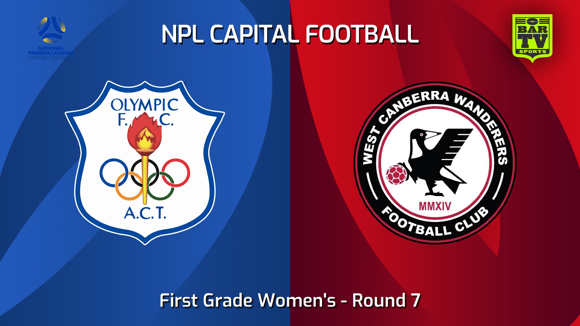 240519-video-Capital Womens Round 7 - Canberra Olympic FC W v West Canberra Wanderers FC W Slate Image
