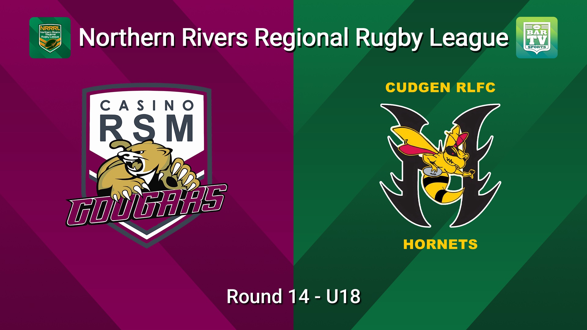 260802-video-Northern Rivers Round 14 - U18 - Casino RSM Cougars v Cudgen Hornets Slate Image