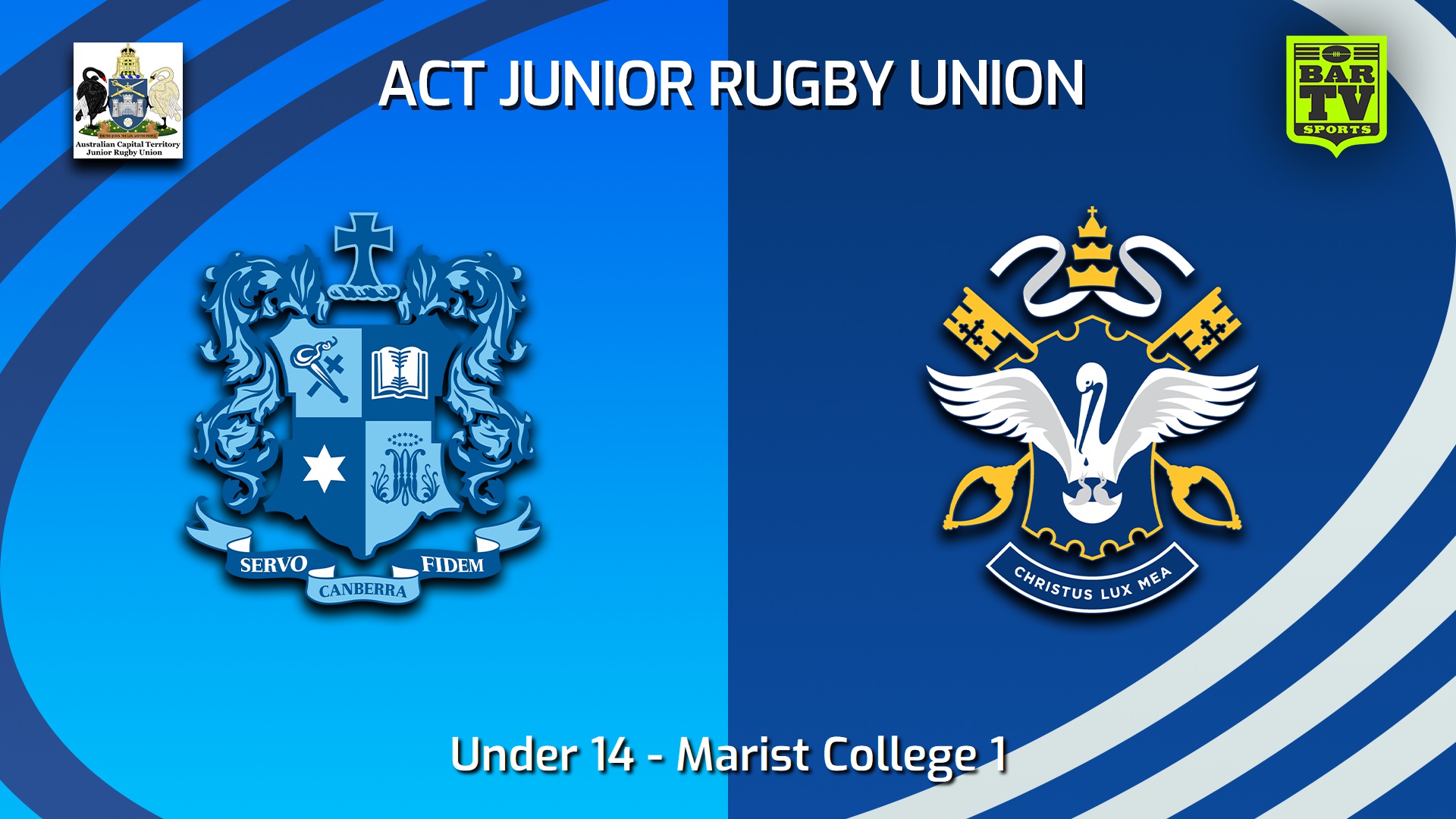 250517-video-ACT Junior Rugby Union Under 14 - Marist College Canberra v St Edmund's College Slate Image
