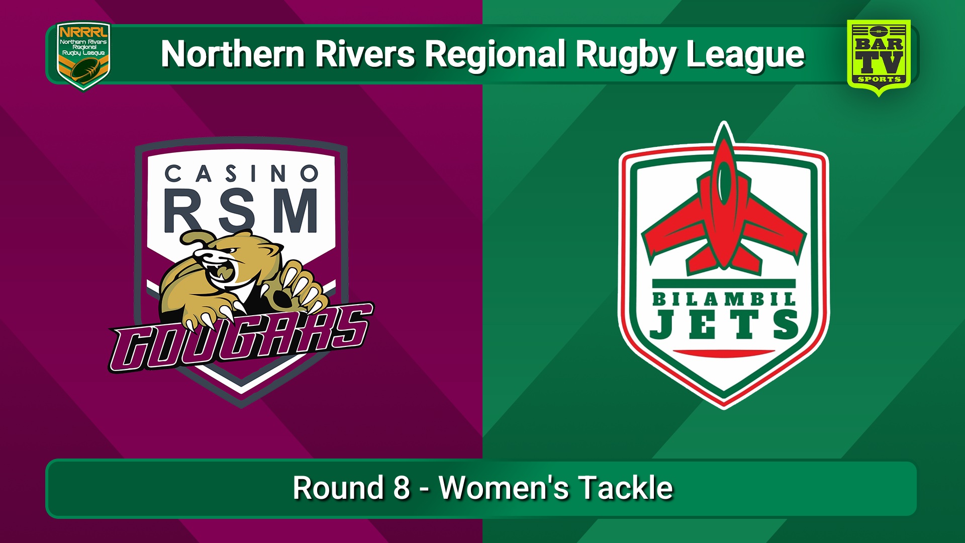 250601-video-Northern Rivers Round 8 - Women's Tackle - Casino RSM Cougars v Bilambil Jets Slate Image