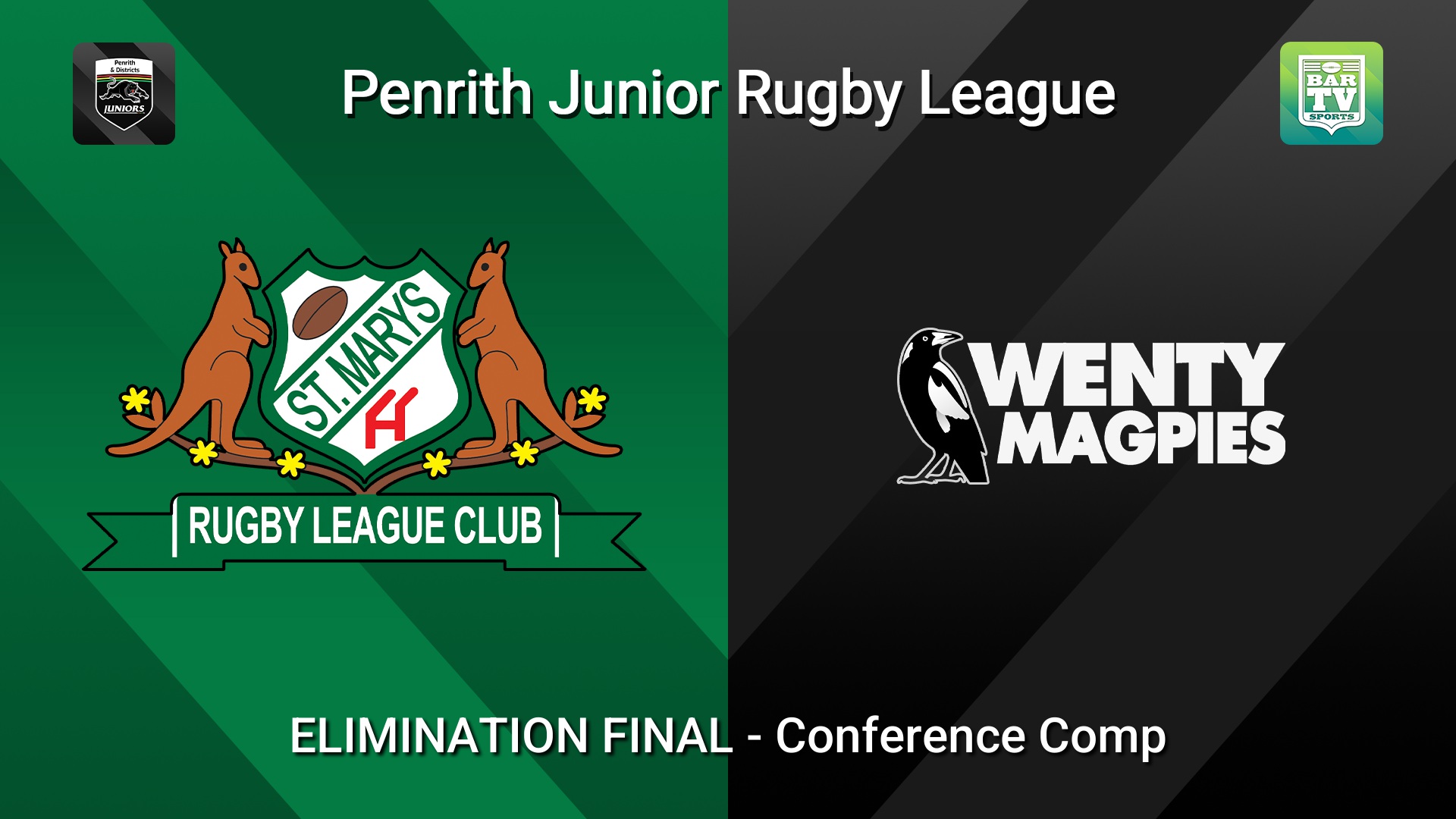 260816-video-Penrith & District Junior Rugby League ELIMINATION FINAL - Open Womens Conference - St Marys v Wentworthville Magpies  Minigame Slate Image